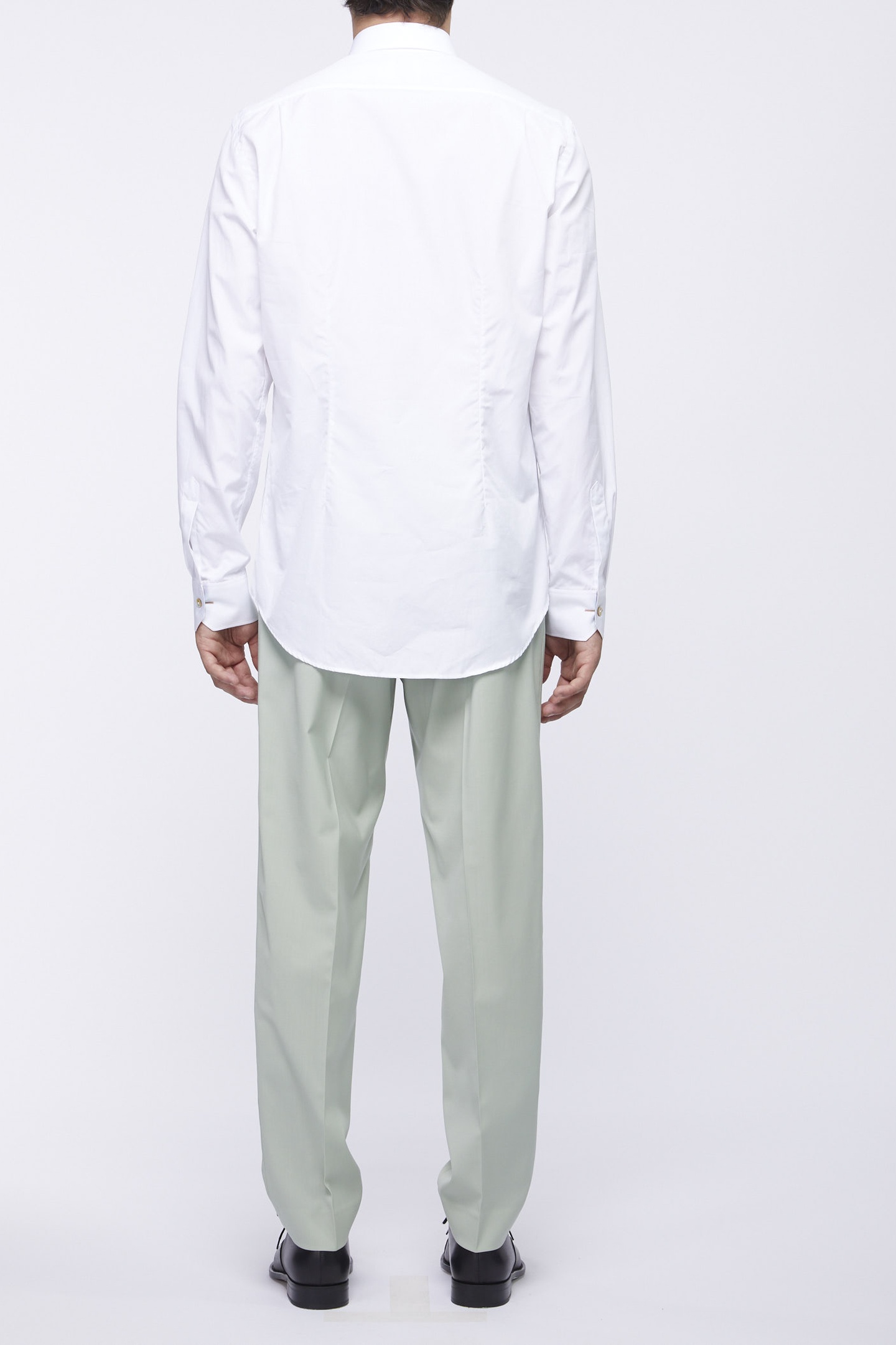 GENTS S/C TAILORED SHIRT WHITE 3