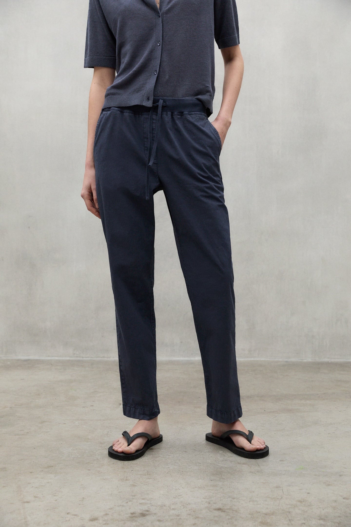 GANGESALF PANTS DEEP NAVY 1