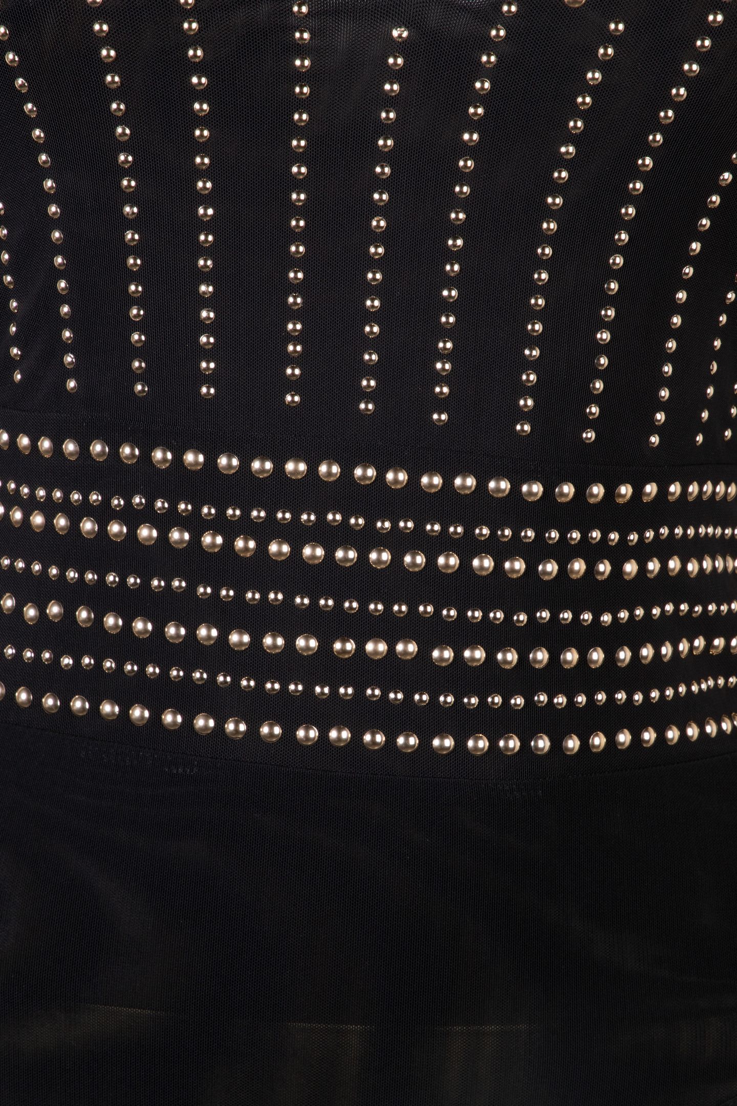 MARCIANO BY GUESS KRISTAL BODYSUIT JET BLACK MULTI 4