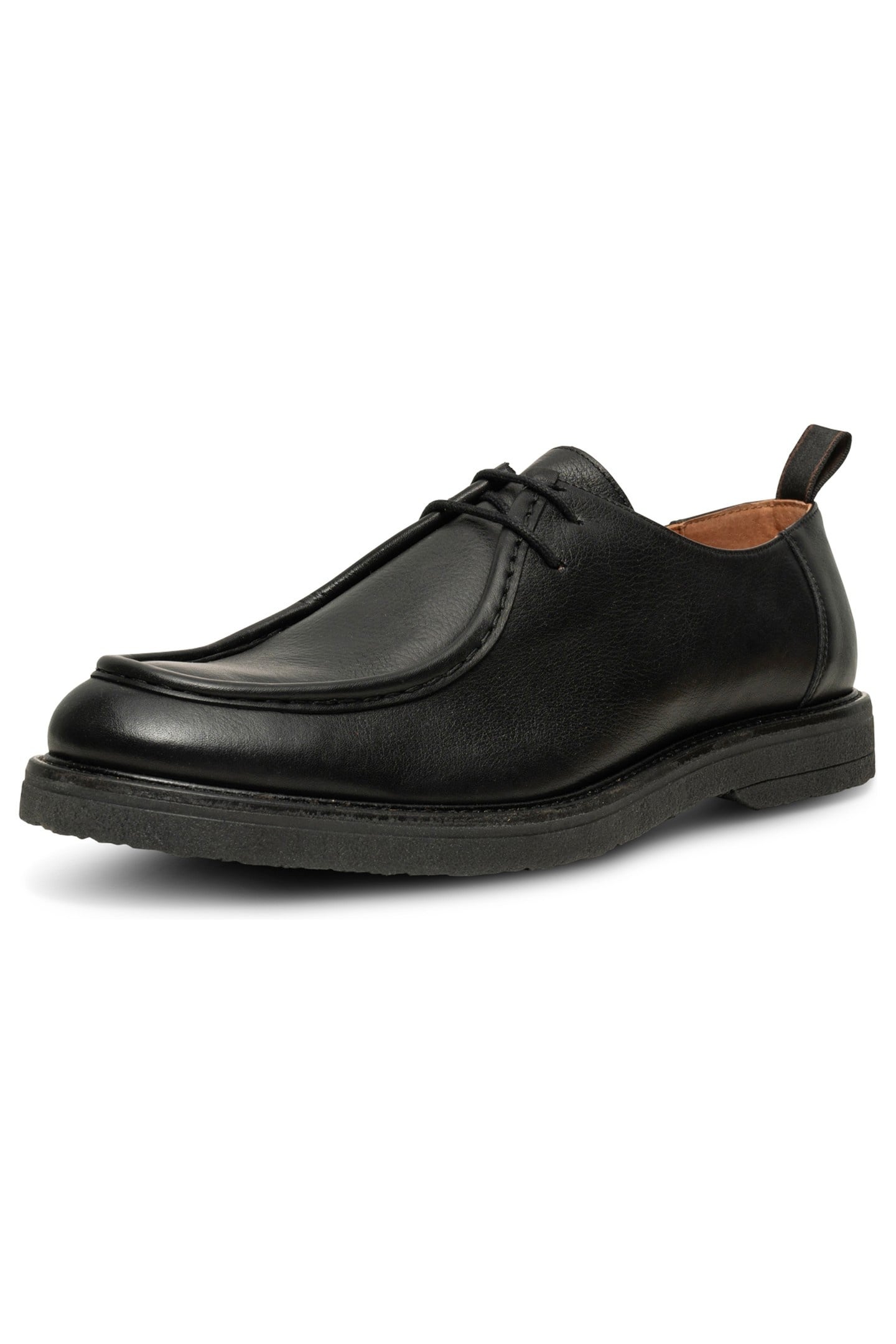 STB-KIP WALLABEE LEATHER BLACK 2