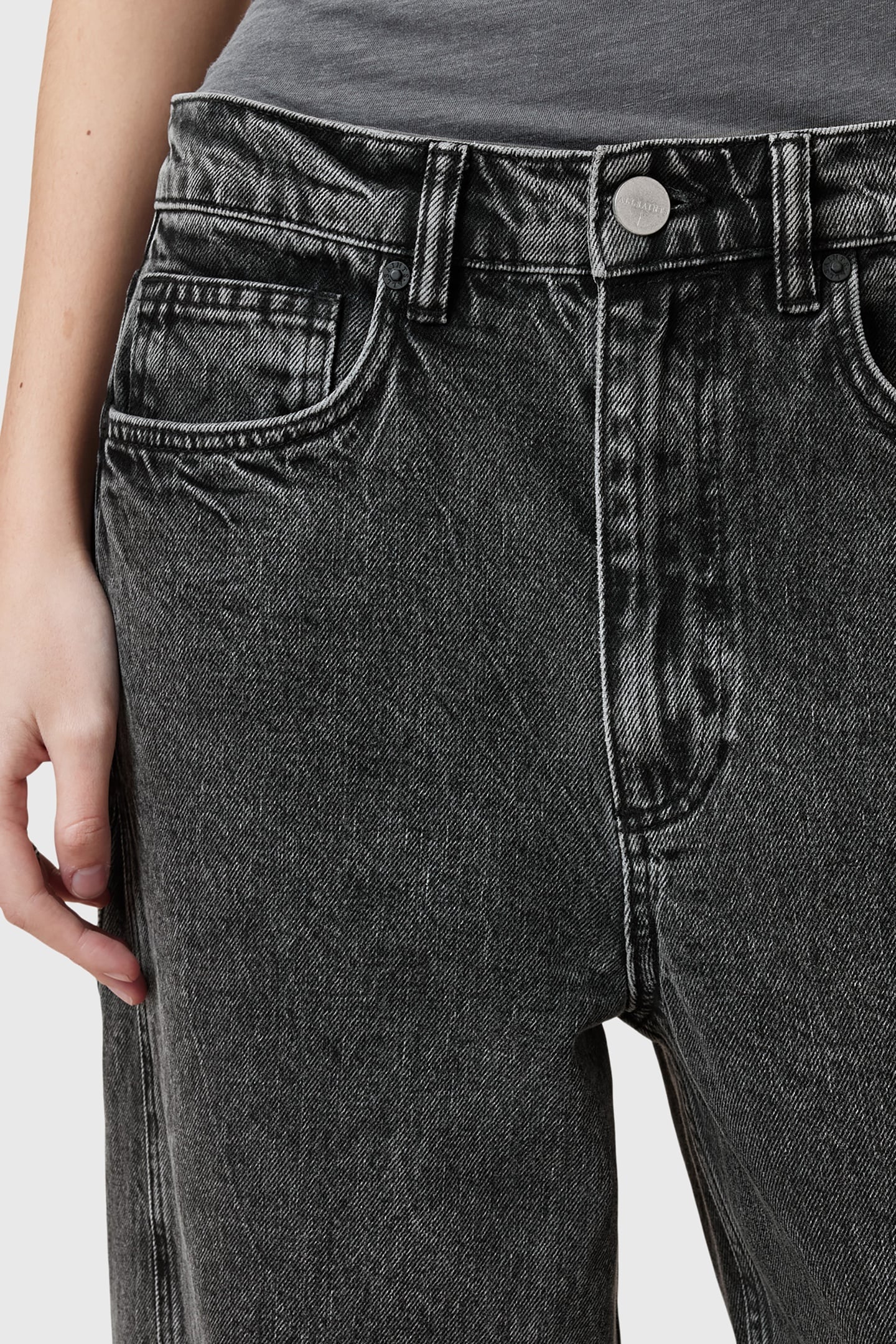 FOX JEAN WASHED BLACK 6