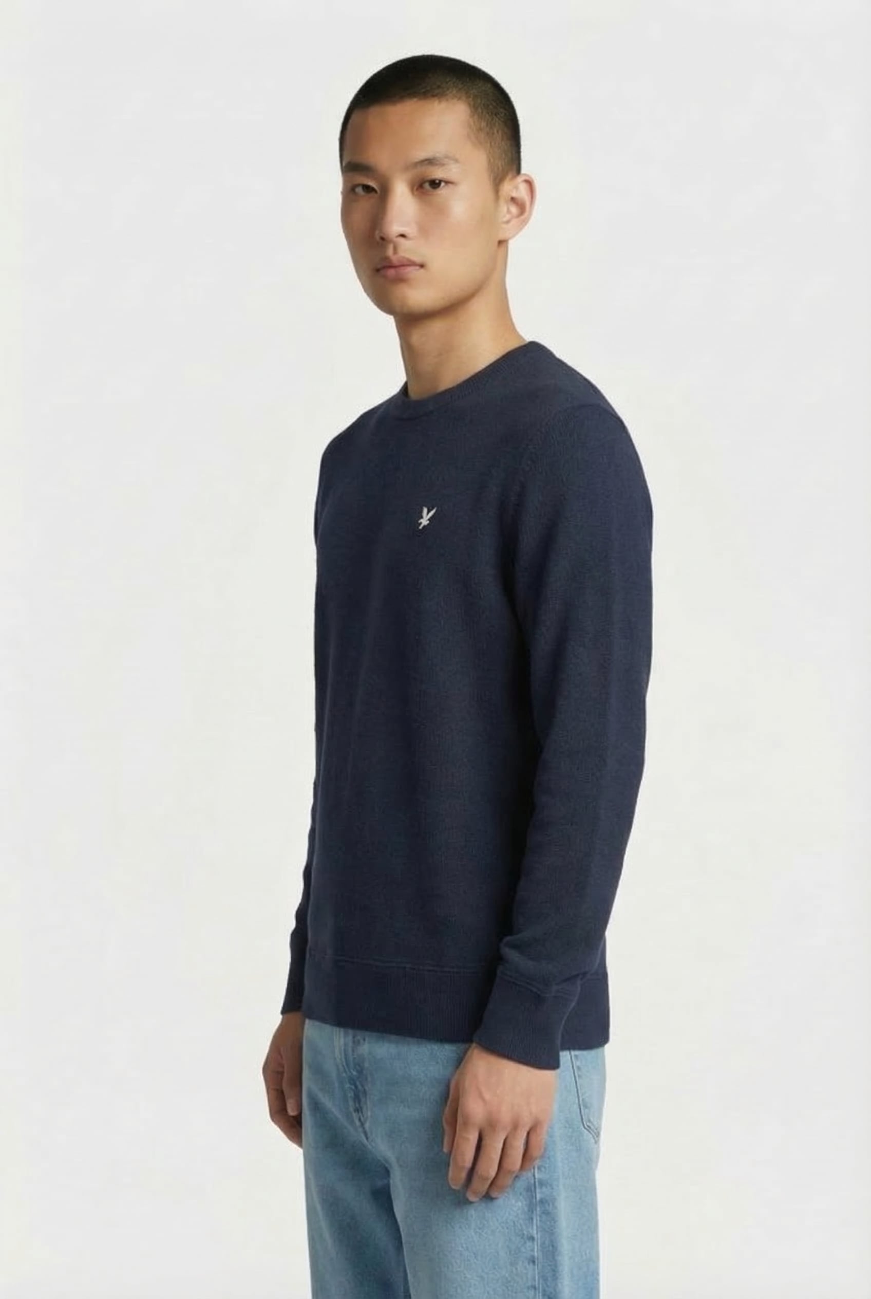COTTON SWEATSHIRT MIDNIGHT NAVY 2
