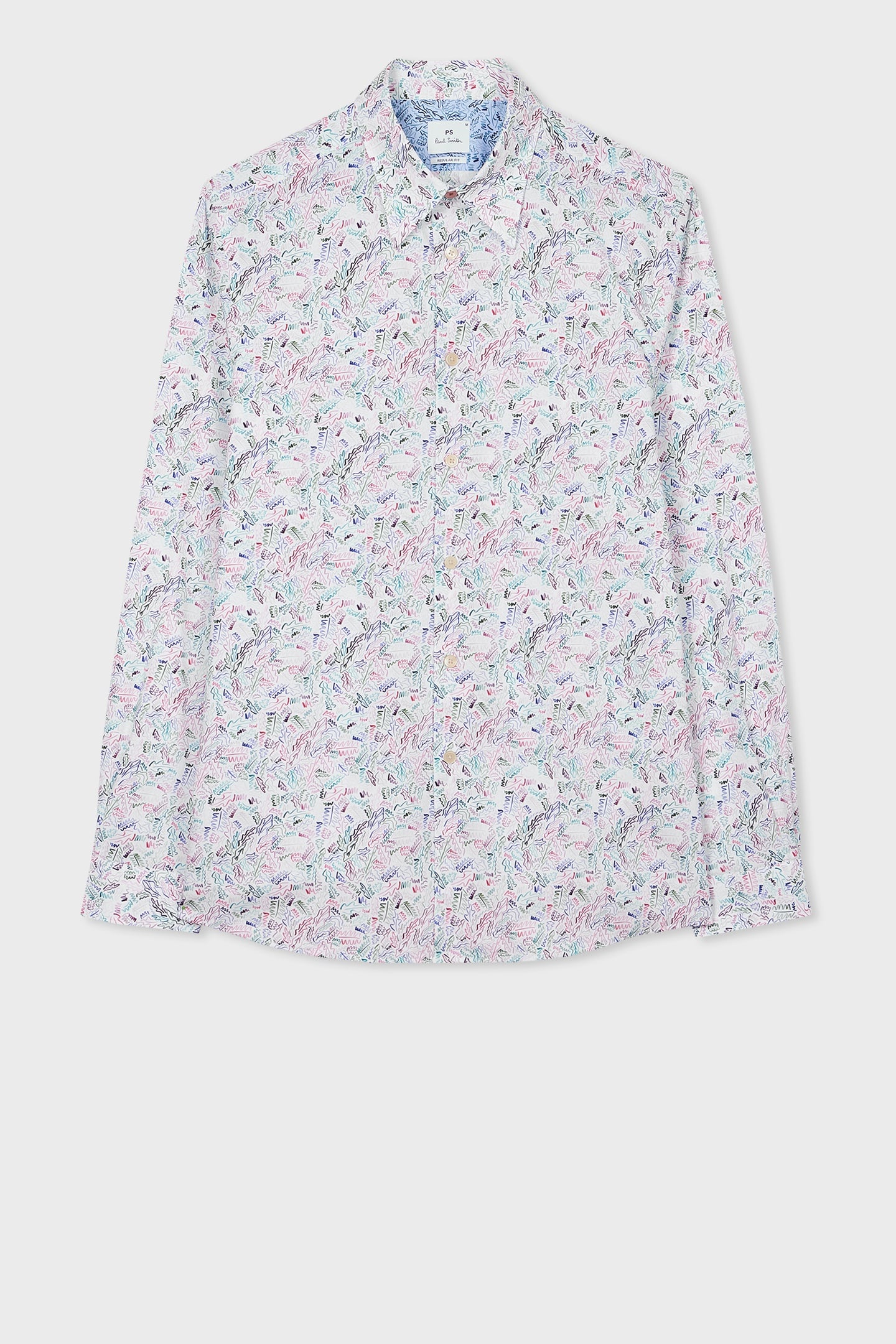 LS REGULAR FIT SHIRT WHITE 1