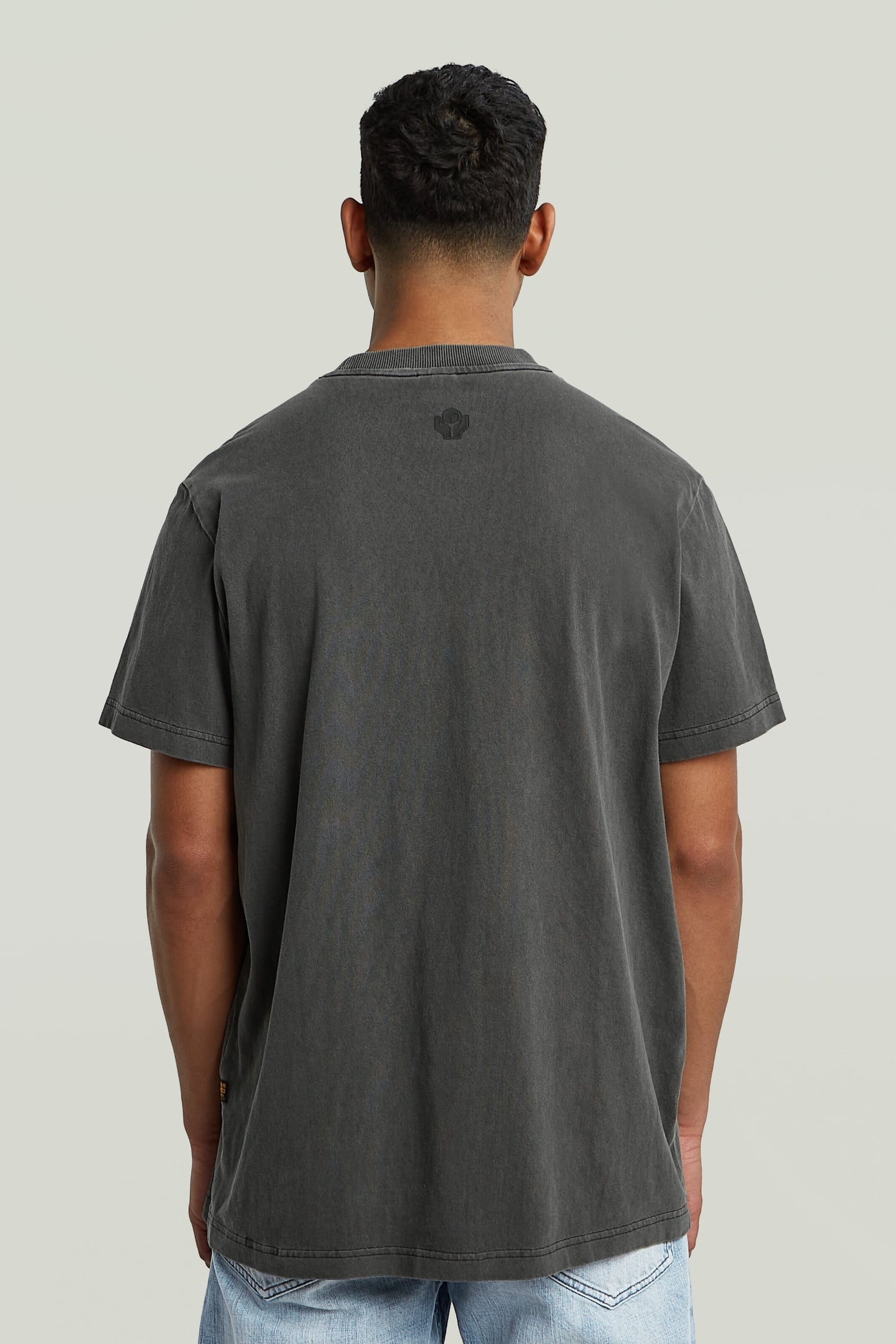 MULTI LOGO OVERDYED LOOSE R T DK BLACK GD 3