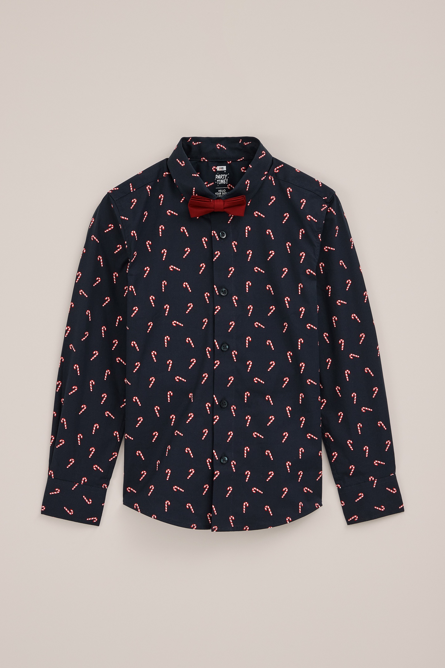 We Fashion Shirt Dark Blue Maat: 170/176 | Overhemden Outlet | kids | Blauw