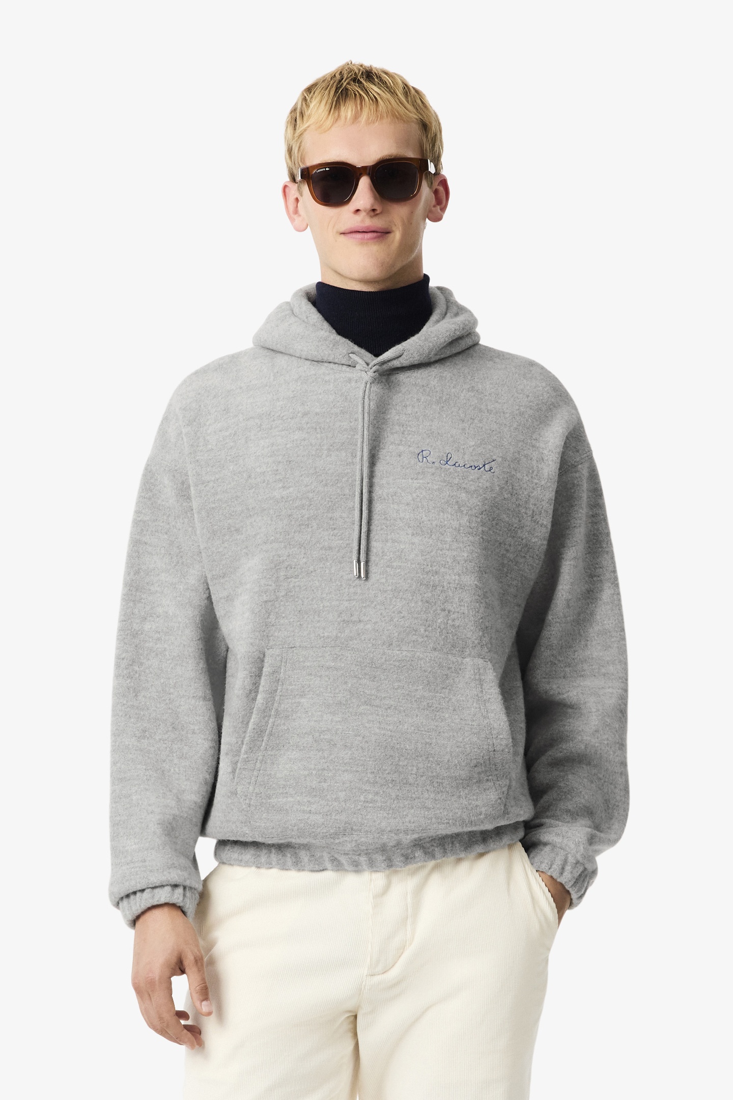 Lacoste Sweatshirt Silver Chine Maat: M | Hoodies Outlet | Heren | Grijs