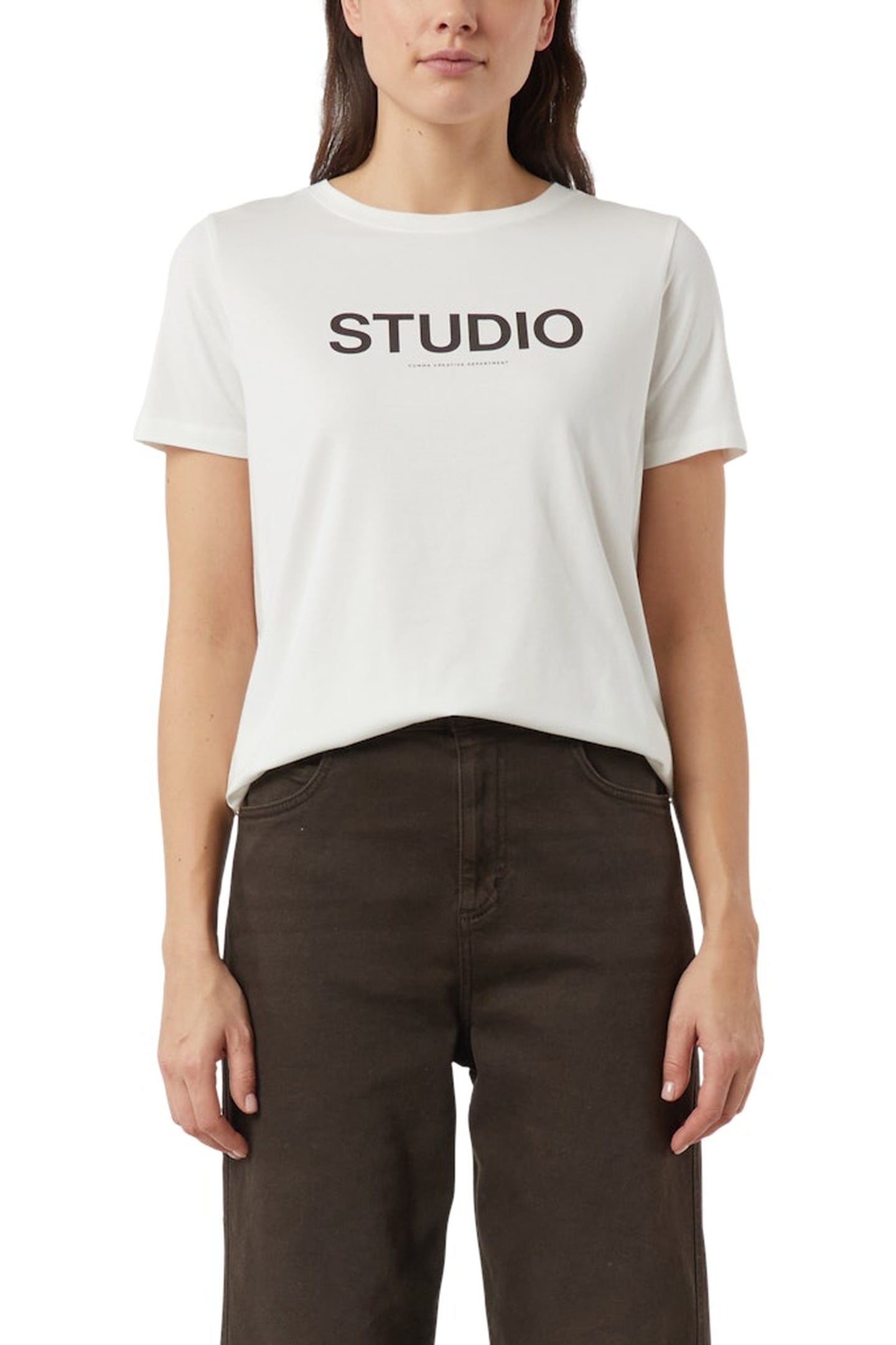 COMMA T-SHIRTS WHITE 1