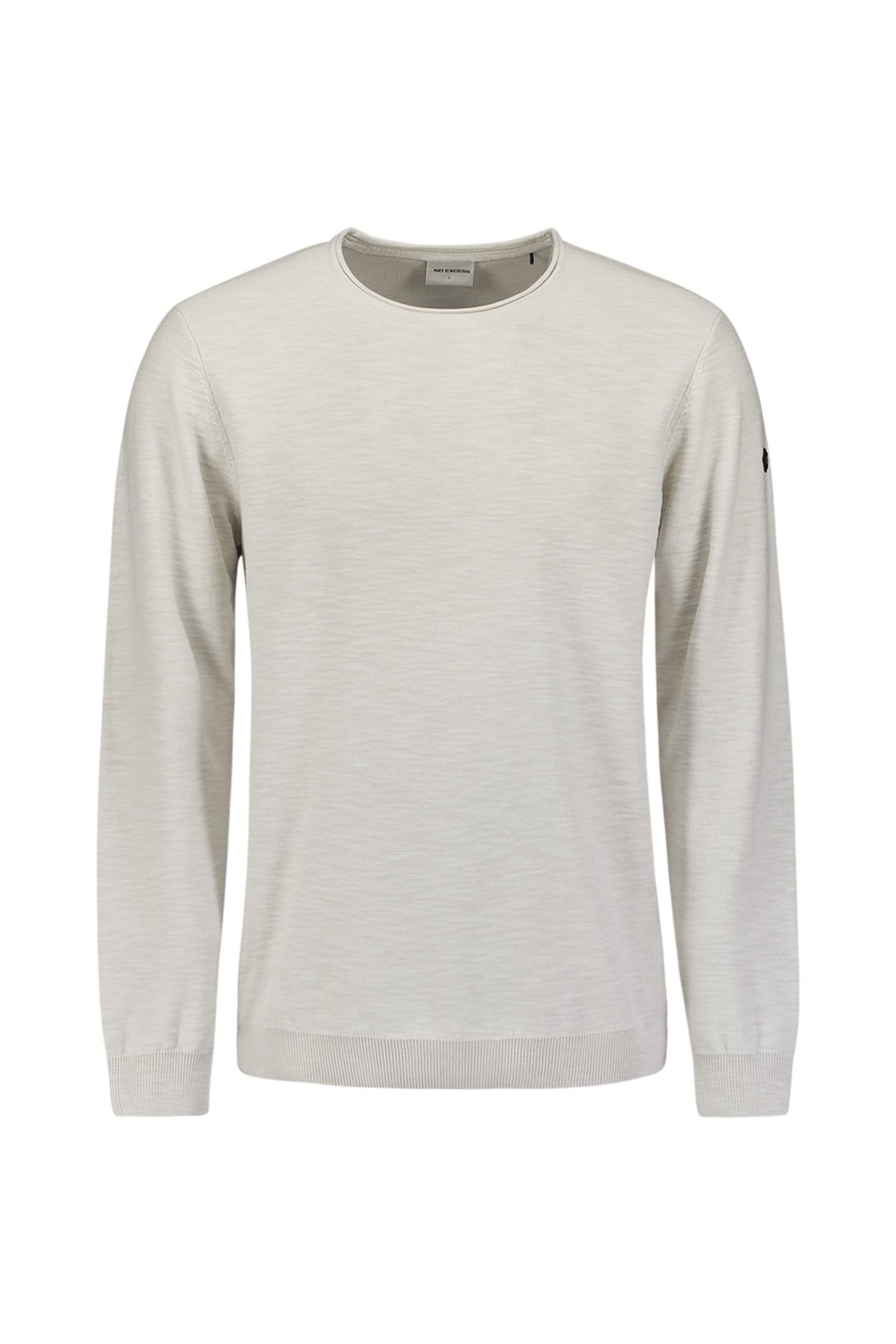 PULLOVER CREWNECK GARMENT DYED + STONE WASHED CHALK 4