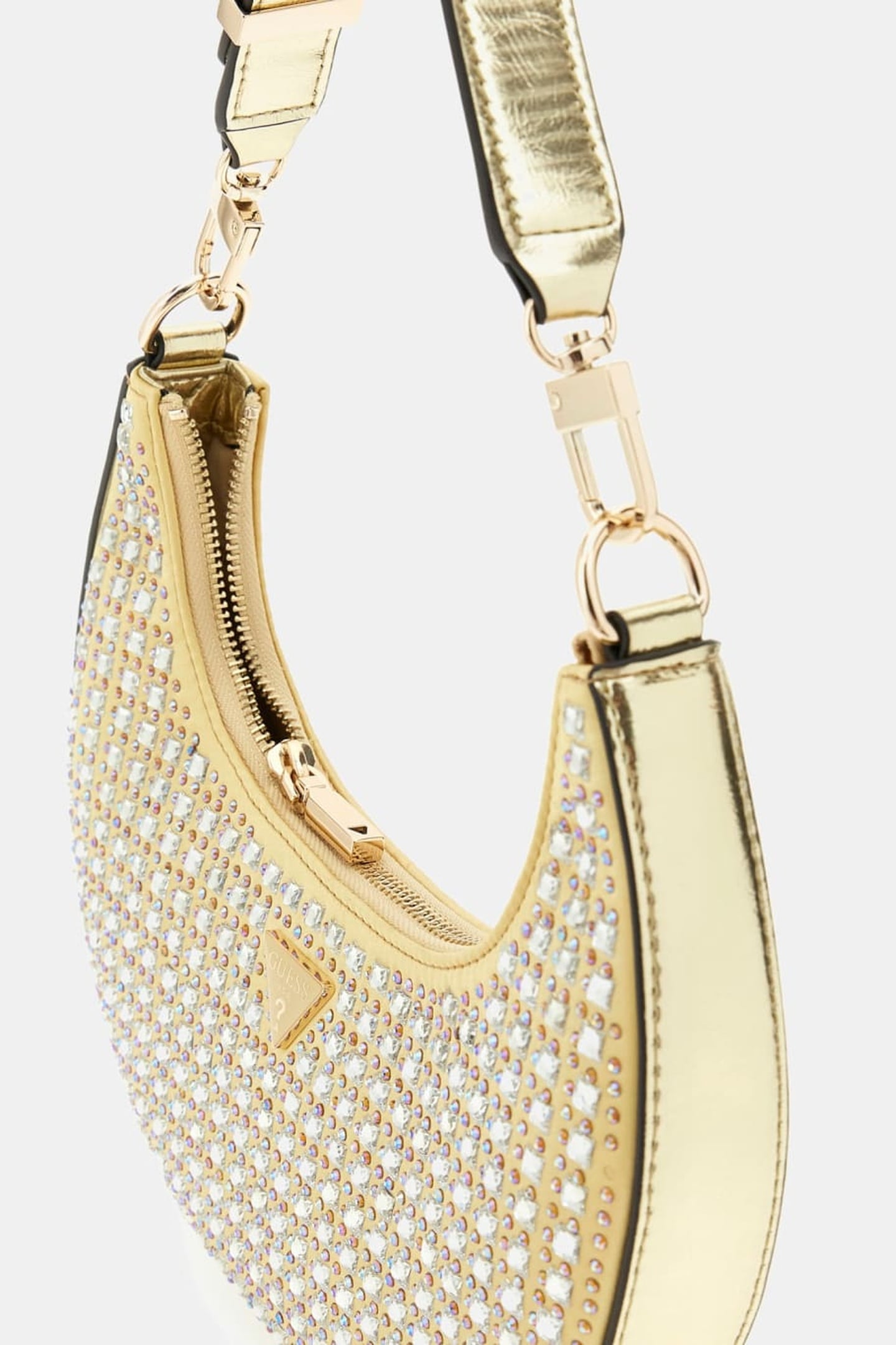 MARCIANO BY GUESS LUA SMALL HOBO GOLD 6