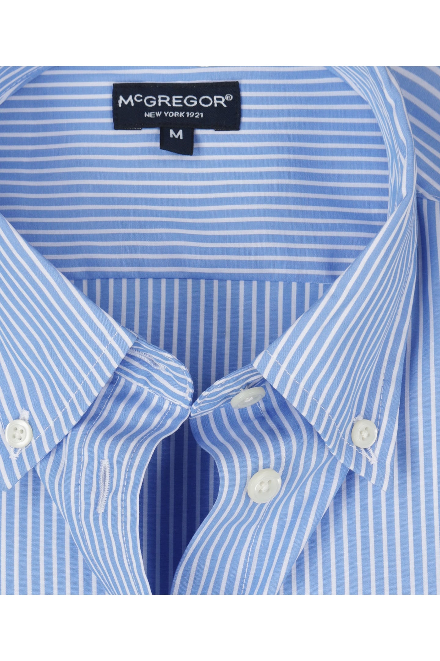 POPLIN STRIPE SHIRT LIGHT BLUE 7