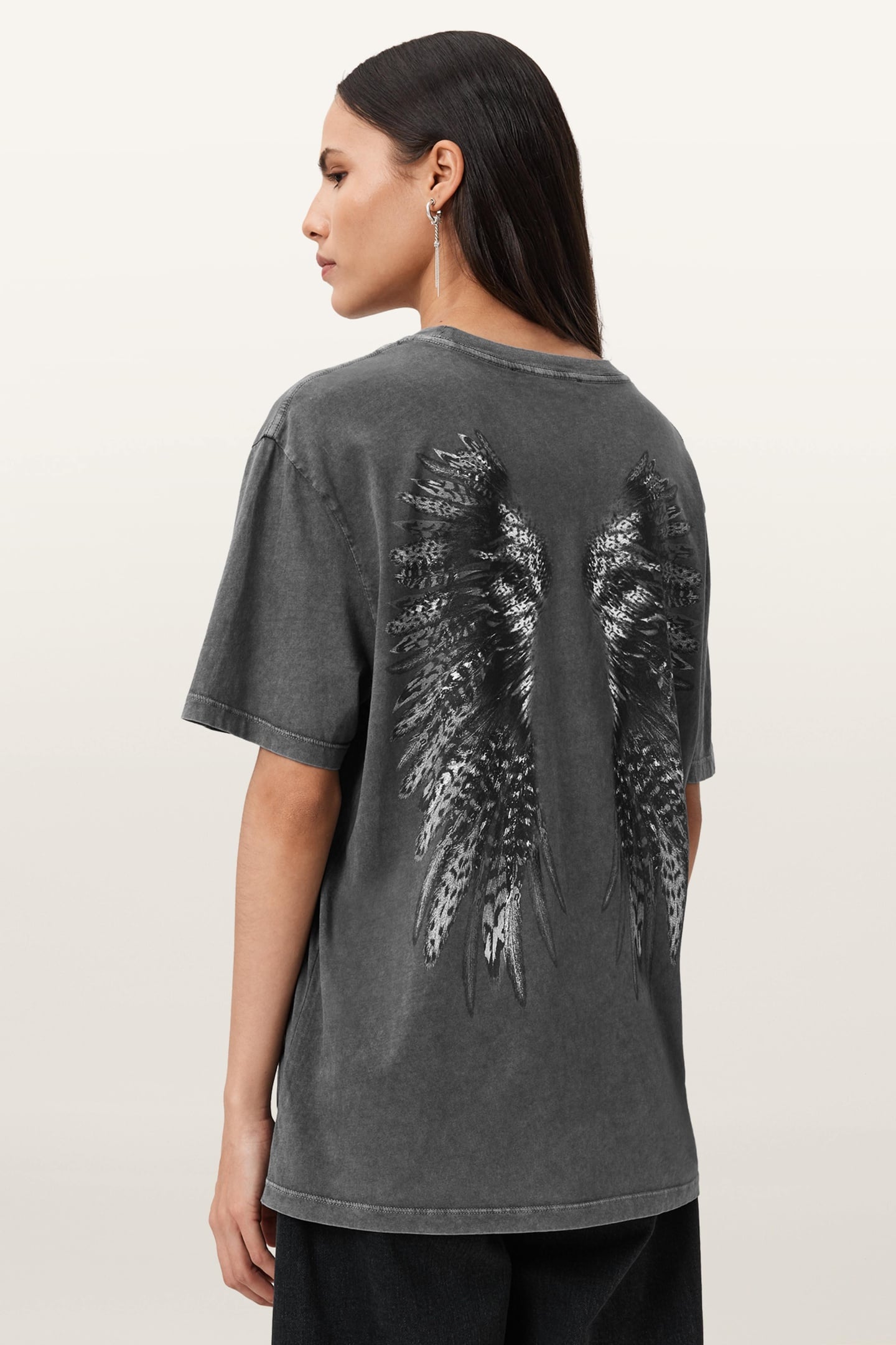 WINGS TEE WASHED BLACK 2