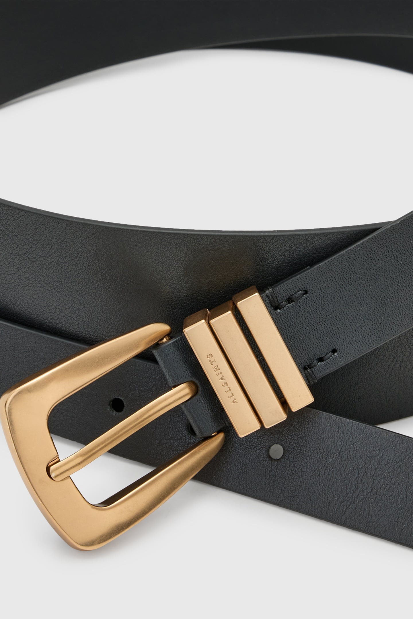 TRINITY ALCOR BELT BLACK/WARM BRASS 6