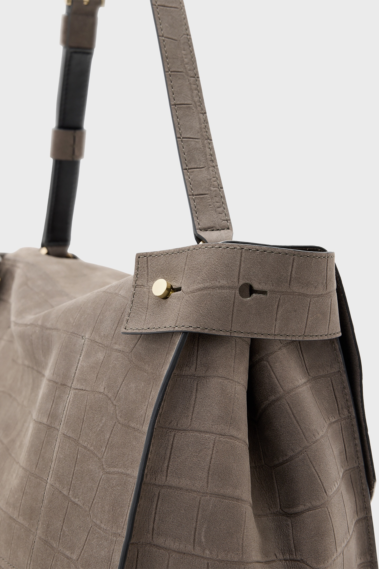 URSA SATCHEL BAG STONE GREY 8