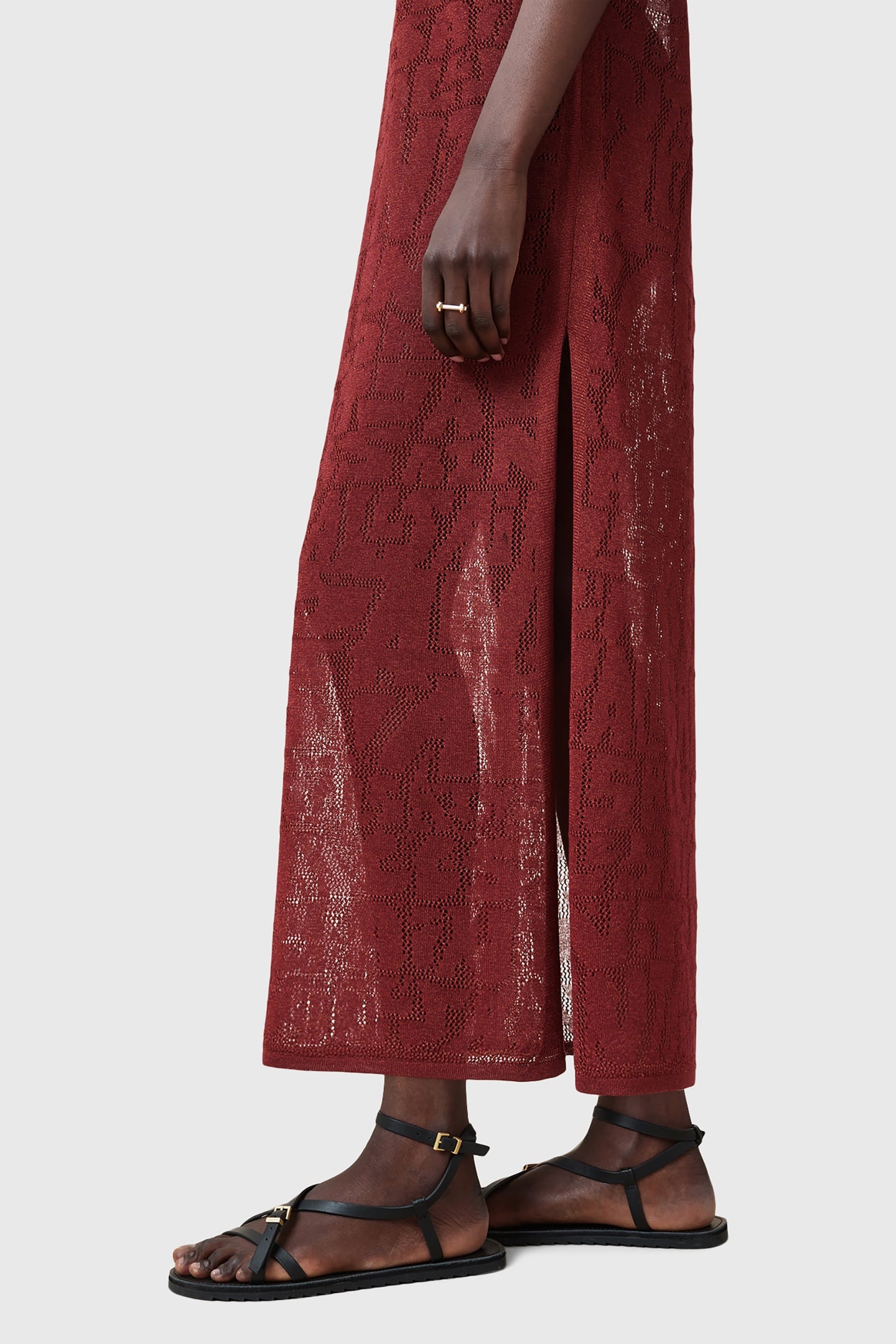 KAITO DRESS ROSEWOOD RED 6