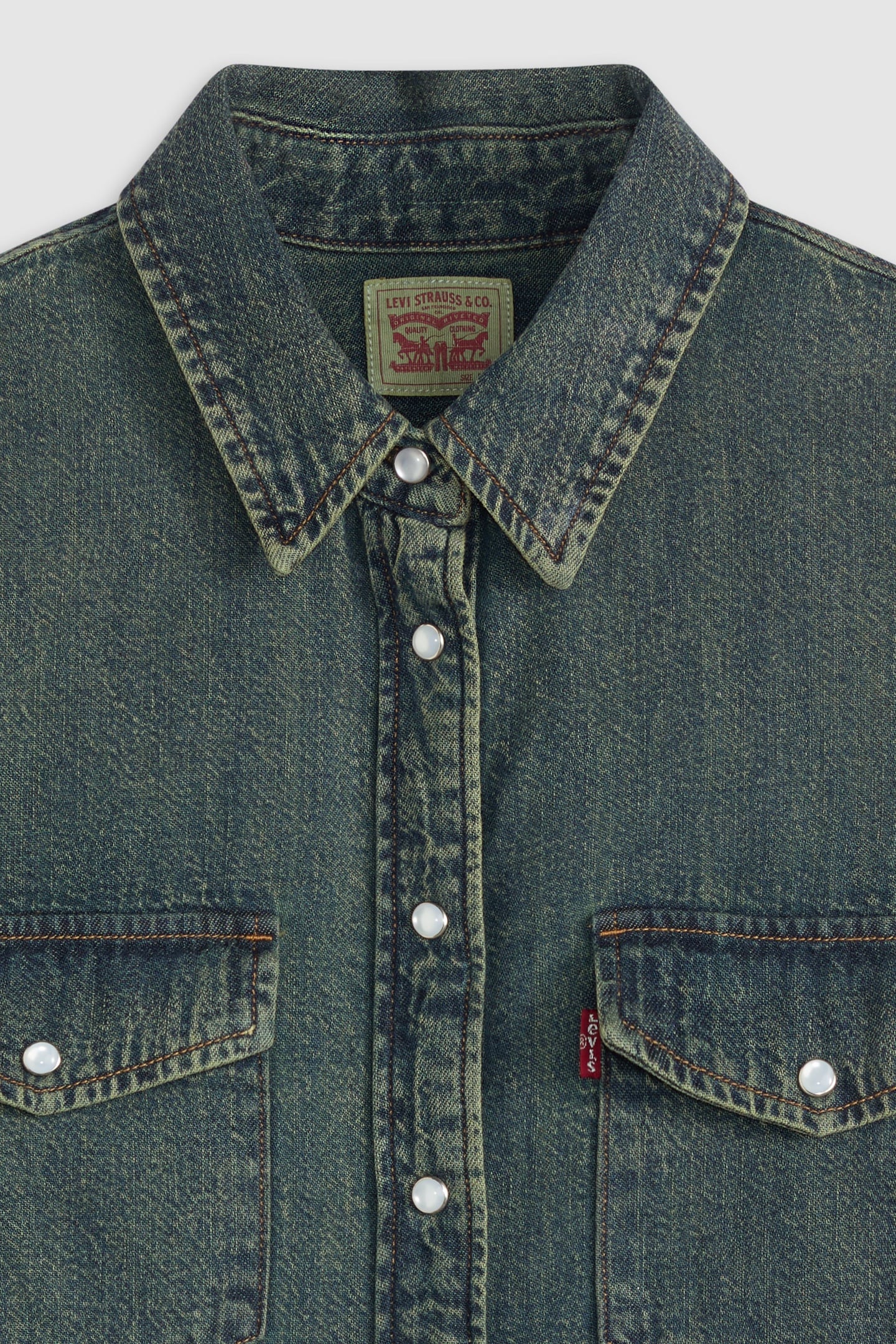 ESSENTIAL WESTERN SHIRT BLUE 5