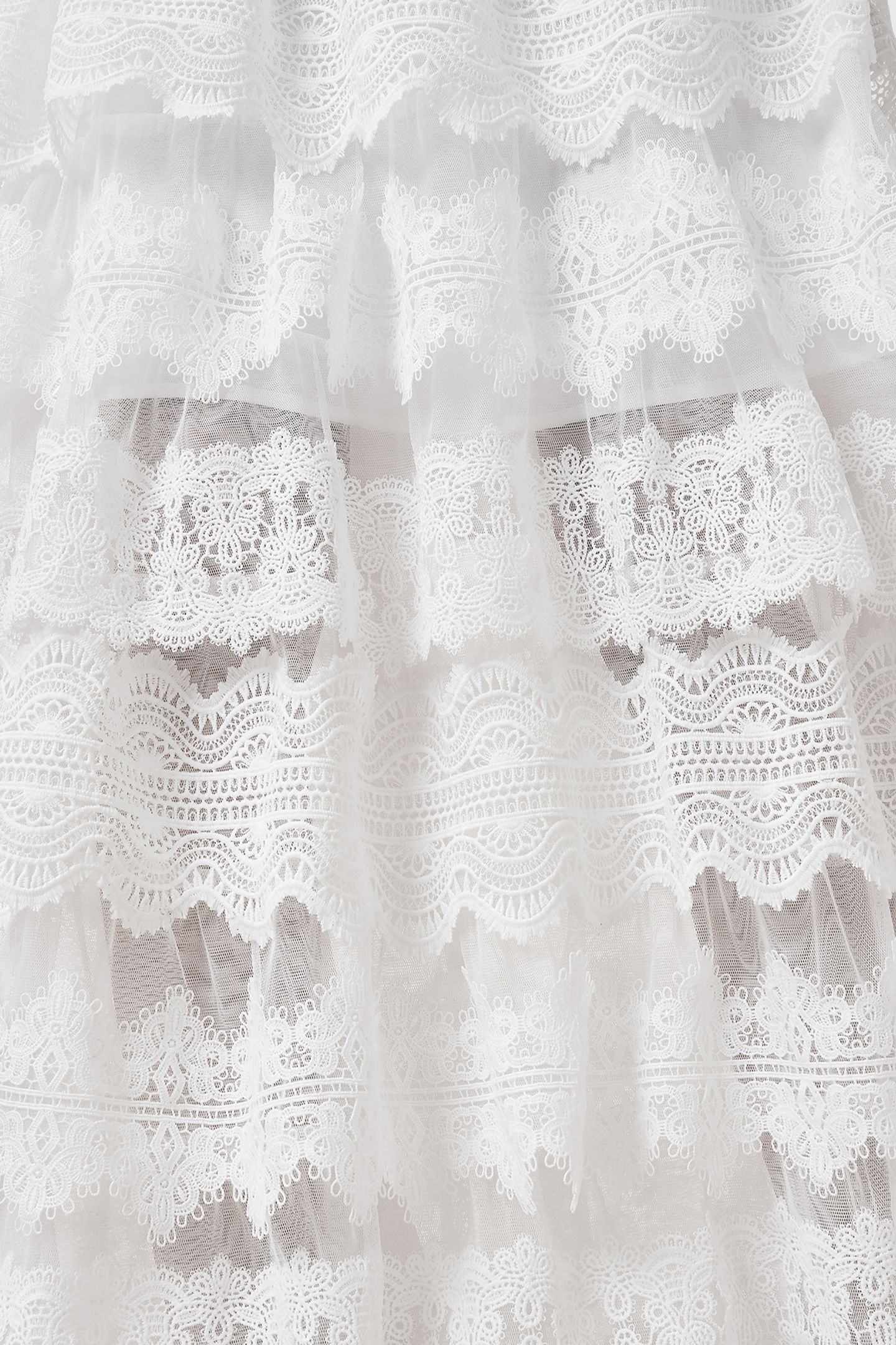 LIZI LACE MAXI SKIRT CHALK WHITE 8