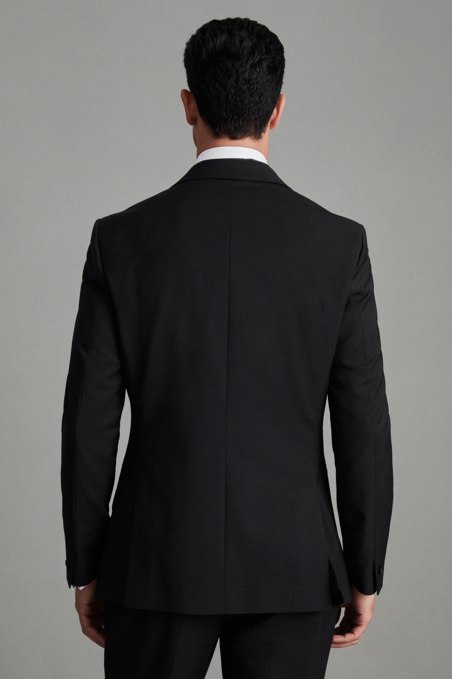 NOTCH LAPEL TUX JACKET BLACK 3