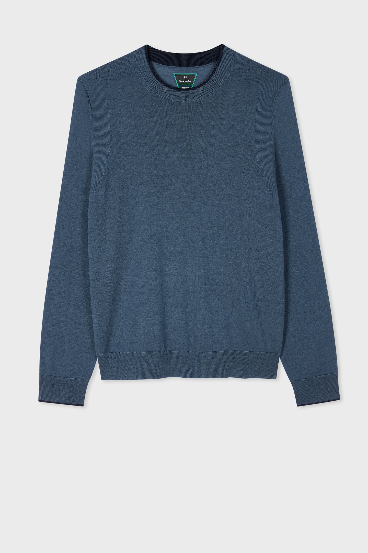 SWEATER CREW NECK SLATE 1