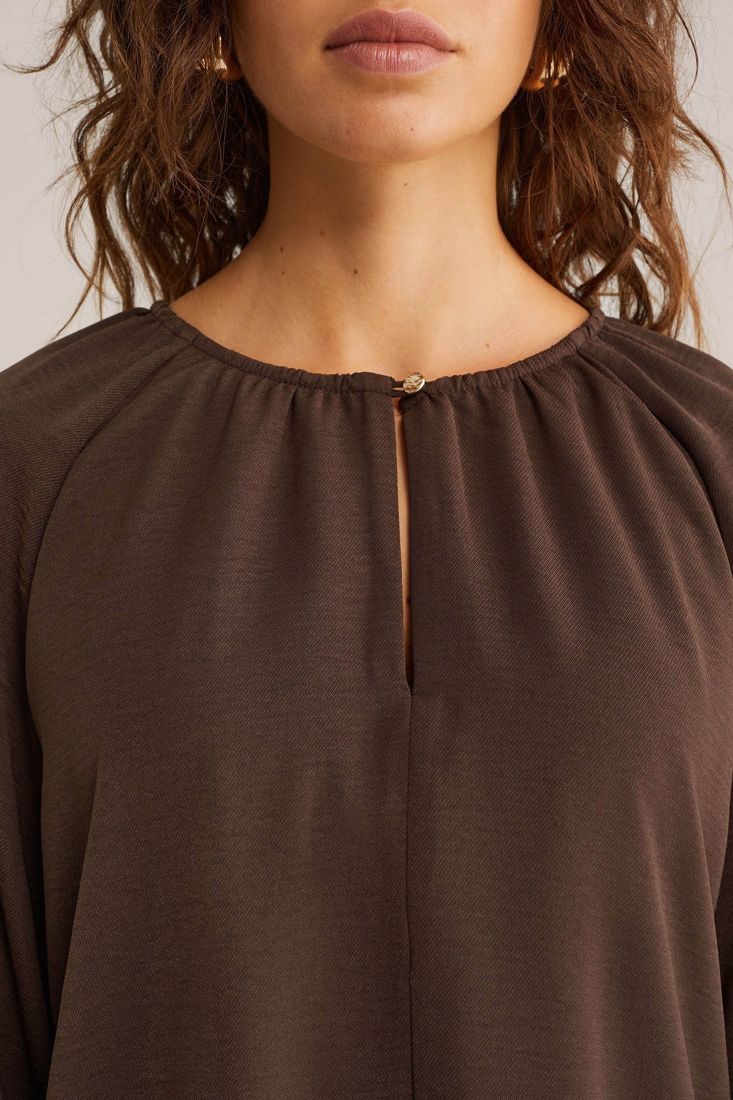 BLOUSE DARK BROWN 6