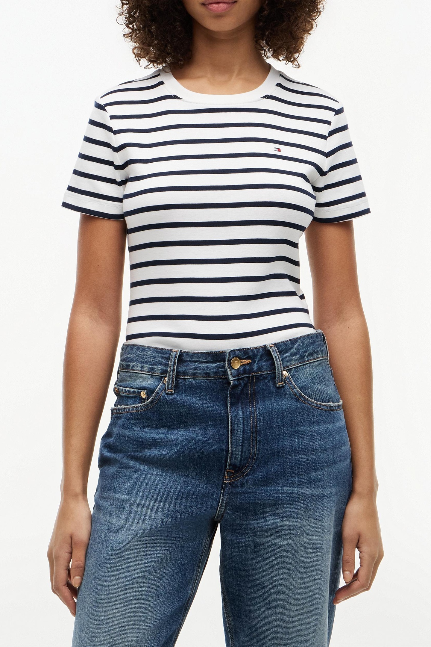 SLIM CODY C-NECK SS BRETON/ECU/DARK NIGHT NAVY 2