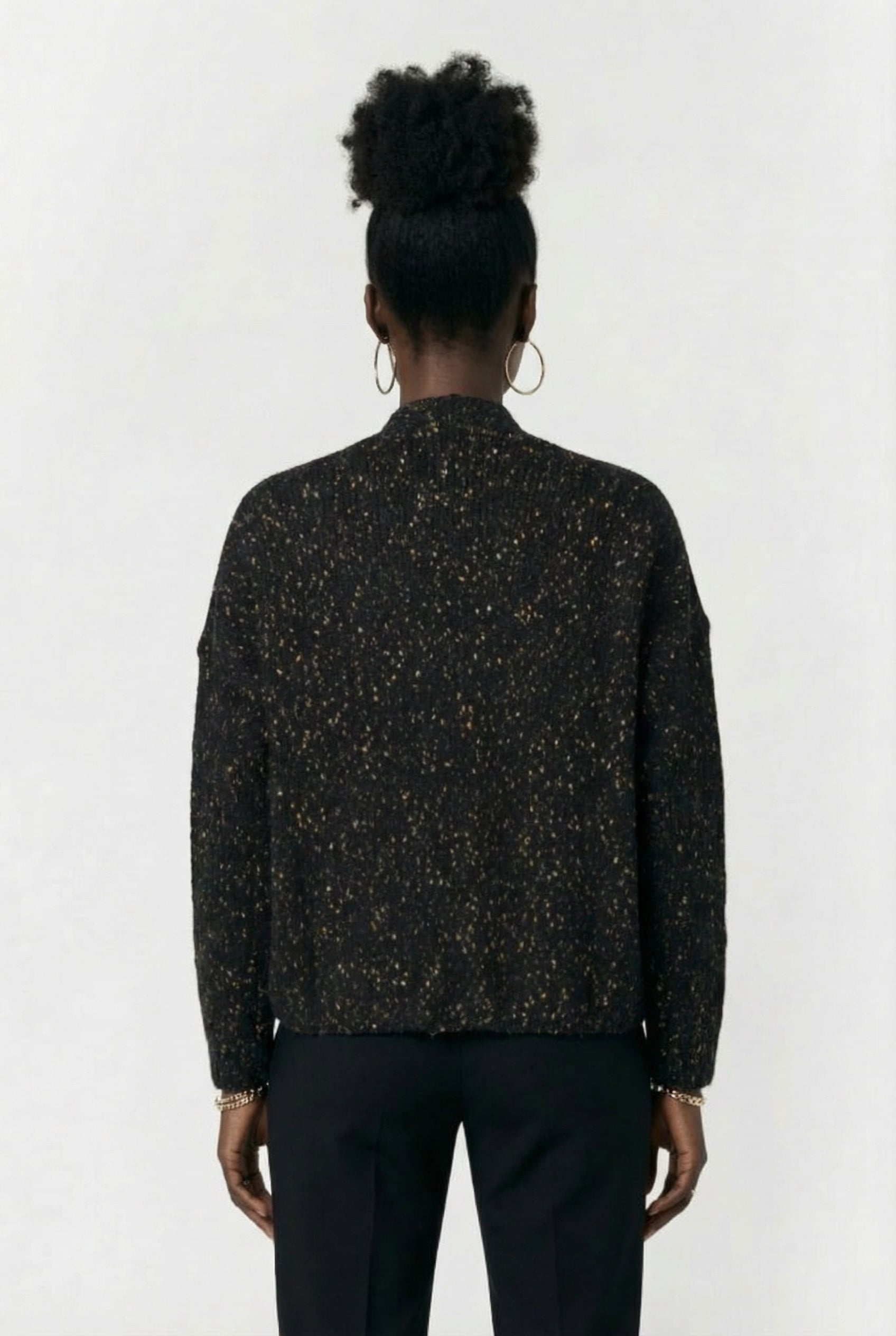 POMME CARDIGAN BLACK 2