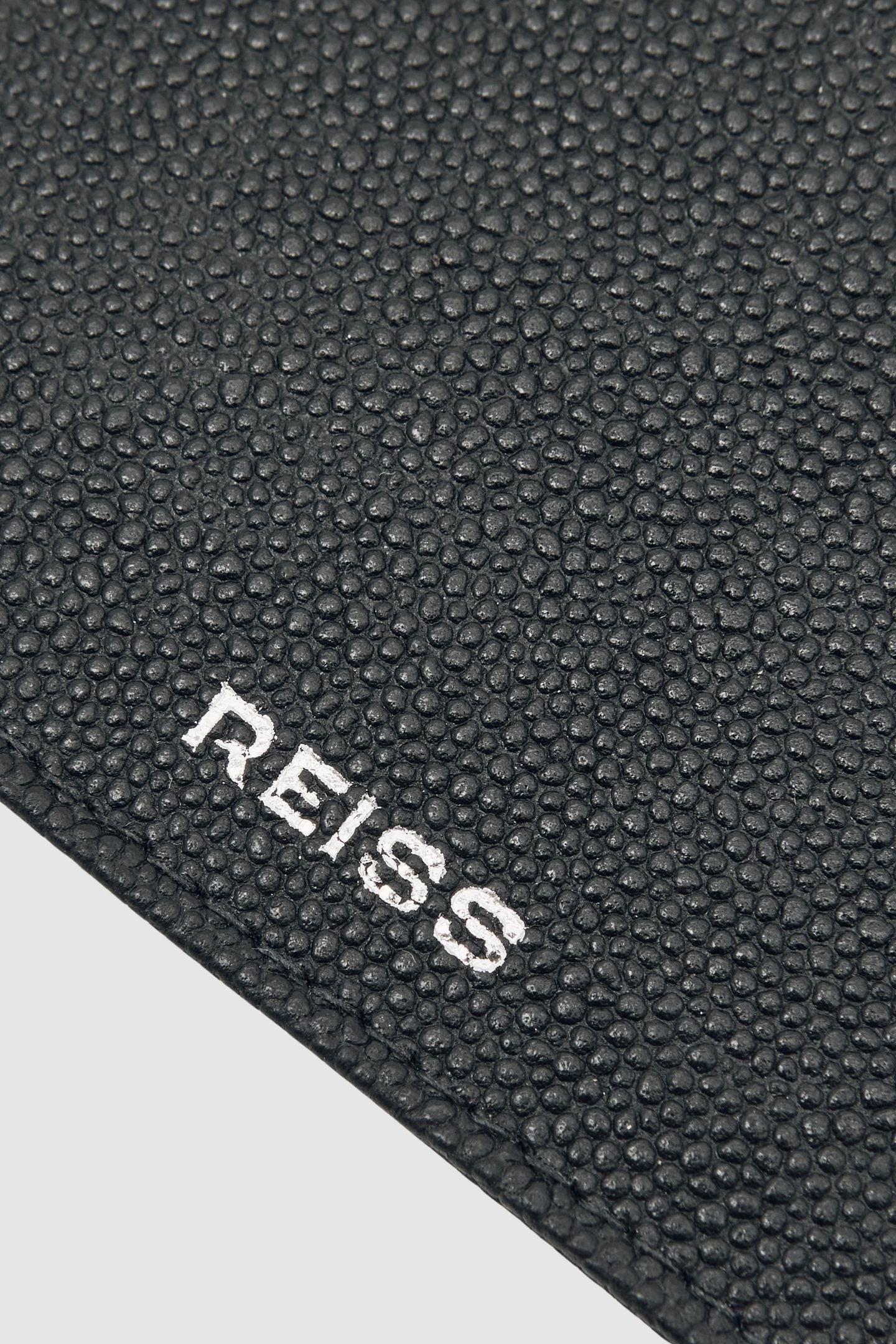 MICRO GRAIN LEATHER CARDHOLDER BLACK 2