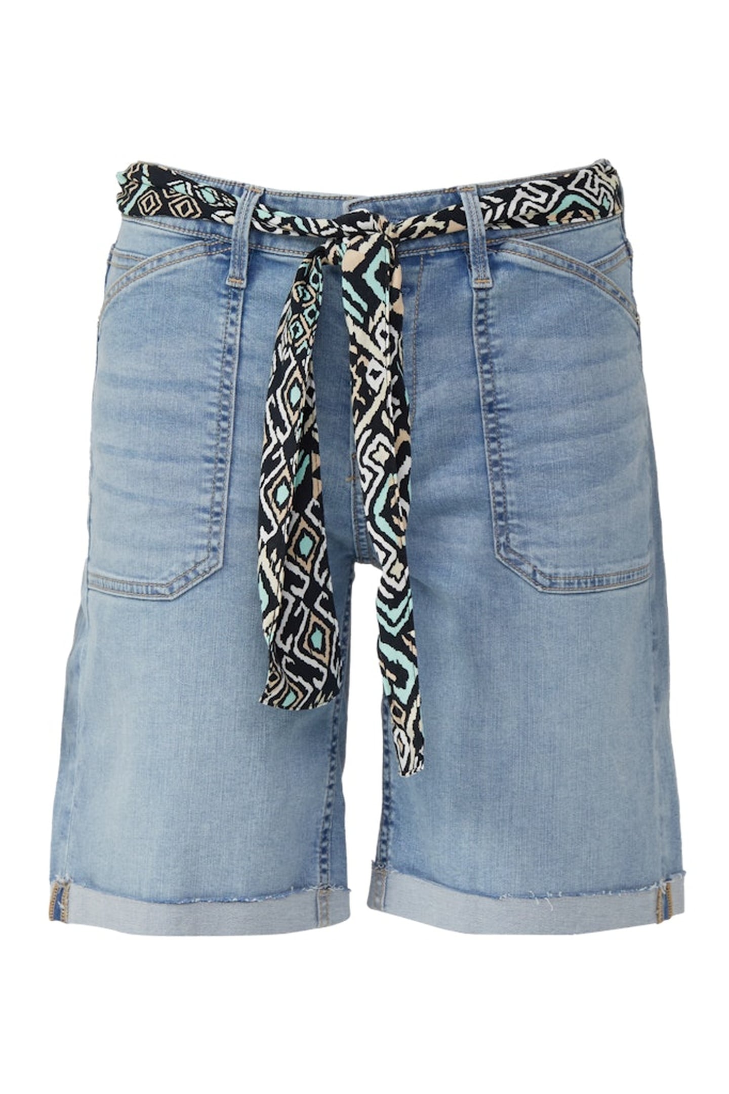 JEANS SHORTS BLUE DENIM 8