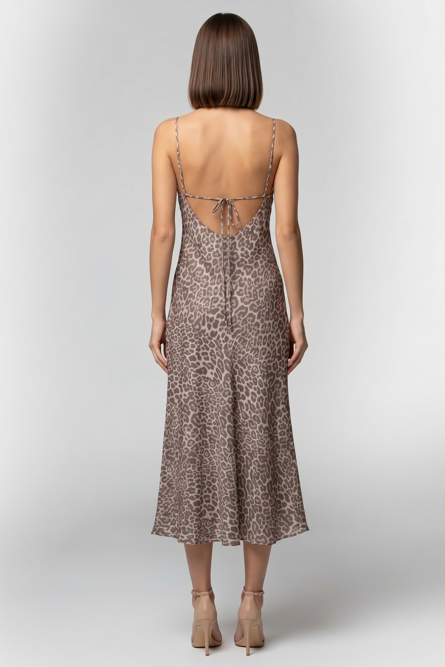 JOLEEN DRESS BEIGE 2