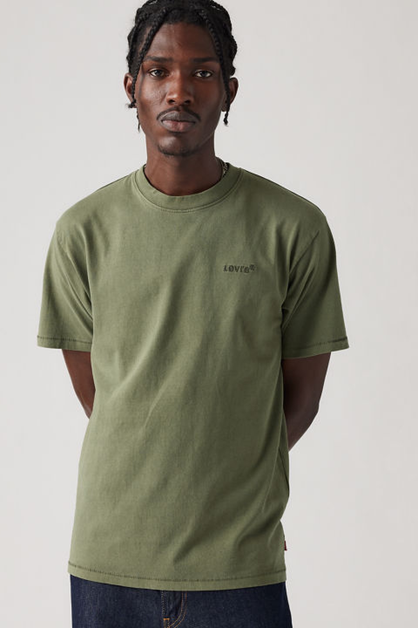 Levi's Red Tab™ Vintage Tee Maat: S | Basic T-Shirts Outlet | Heren | Bruin