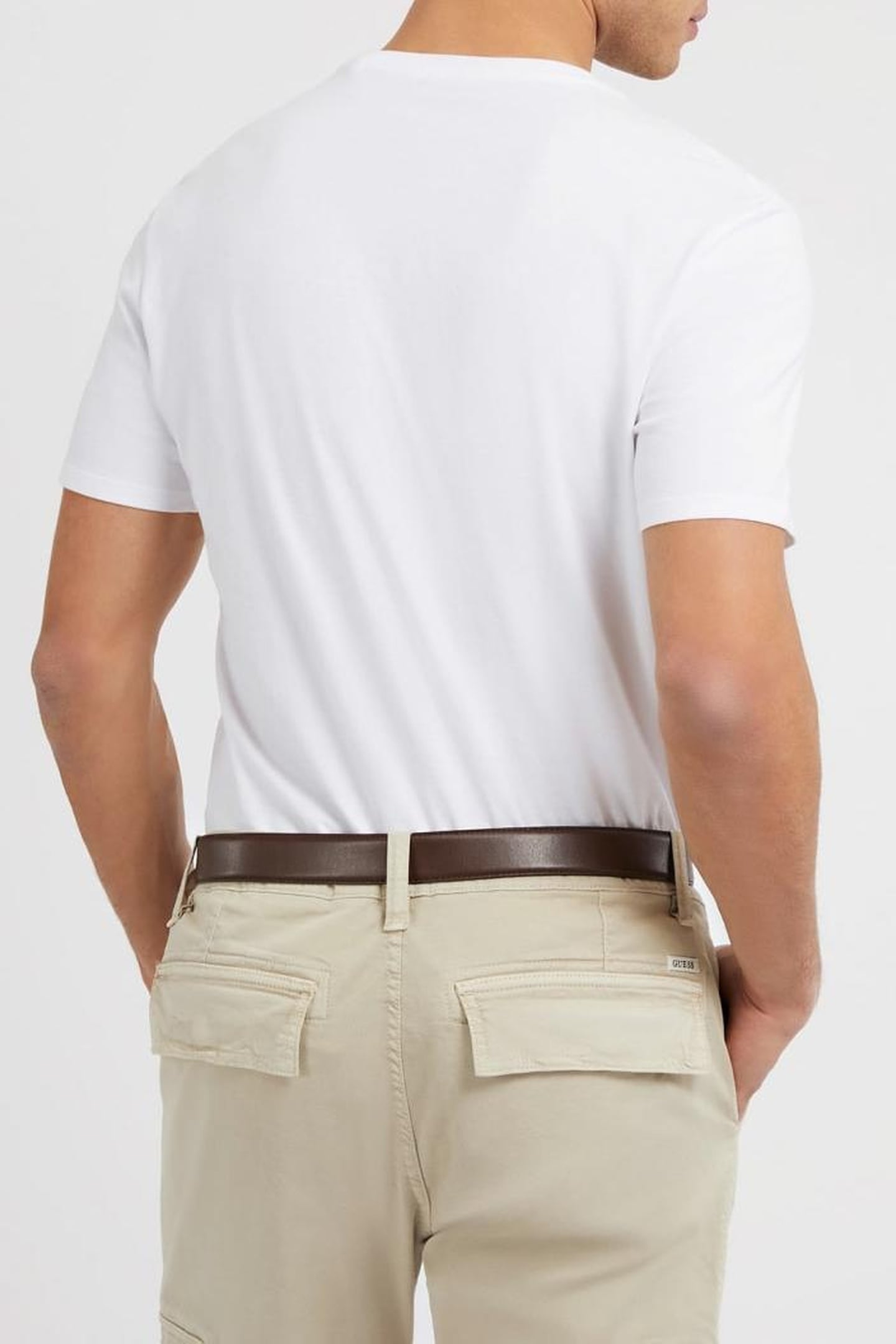 GUESS ECO CN SS ORIGINAL LOGO PURE WHITE 9