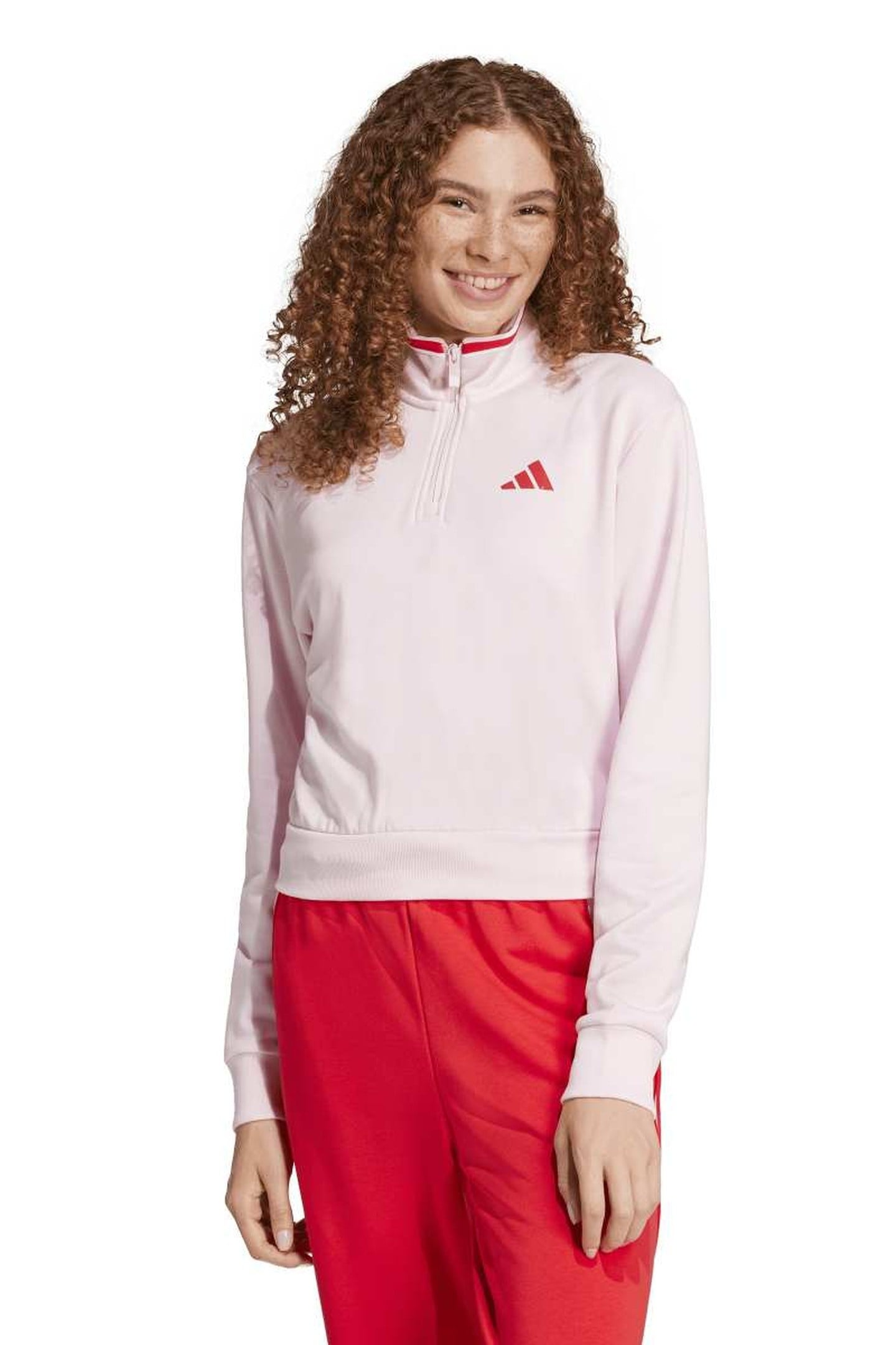 SPORTSWEAR FRENCH TERRY CROP QUARTER-ZIP TRACK JACKET 3