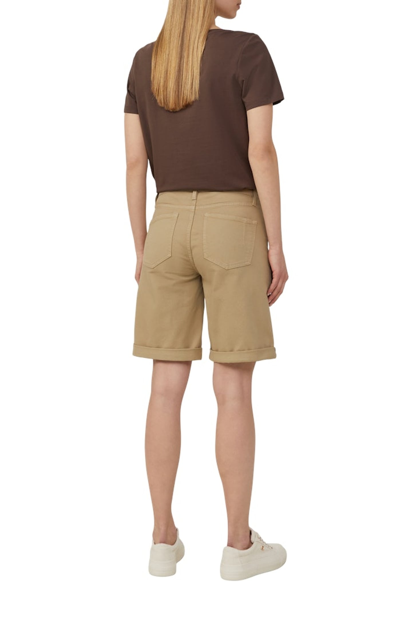 JEANS SHORTS BROWN 6