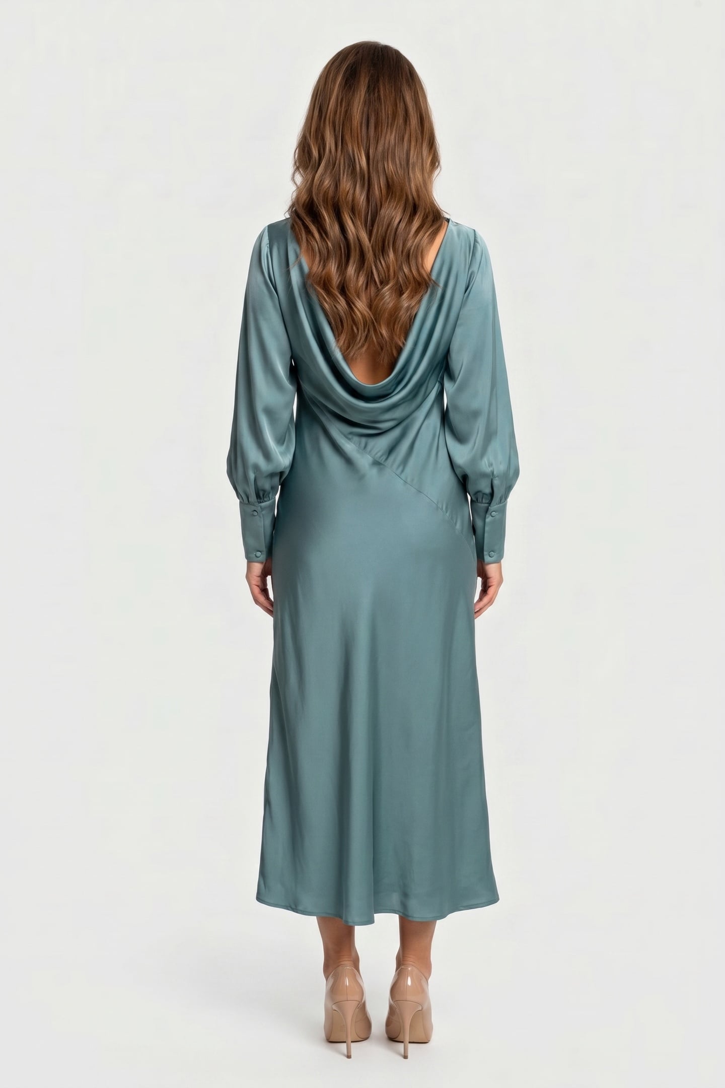 HOLLY DRESS TURQUOISE 2