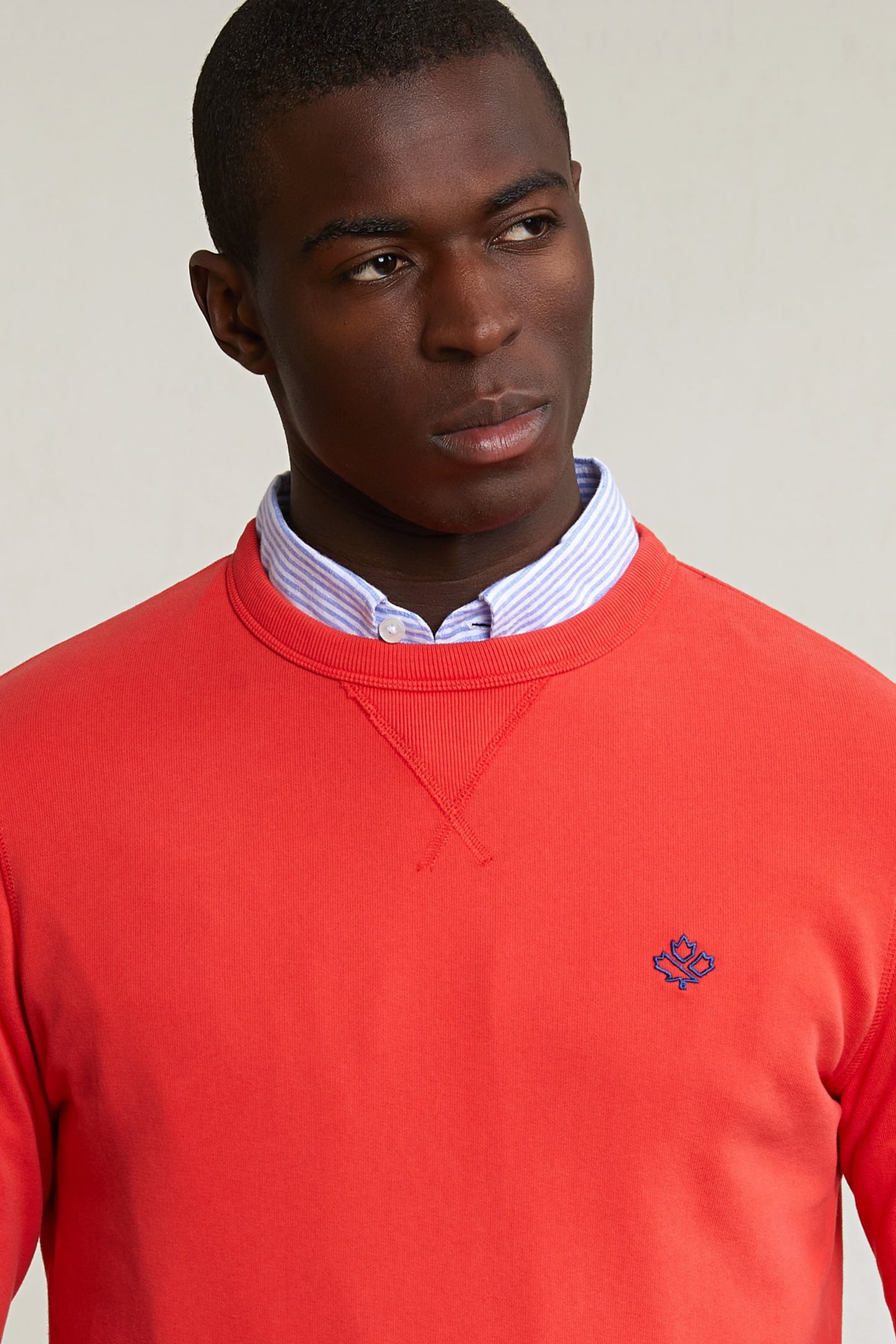 FCY CREW-NK SWT RED 4