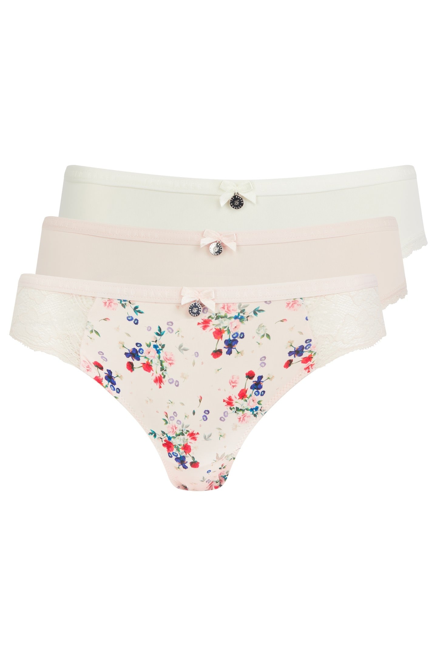 YELENA 3PK PRINT AND PLAIN BRIEF PEACH/EGRET/BLUSH PRINT 1