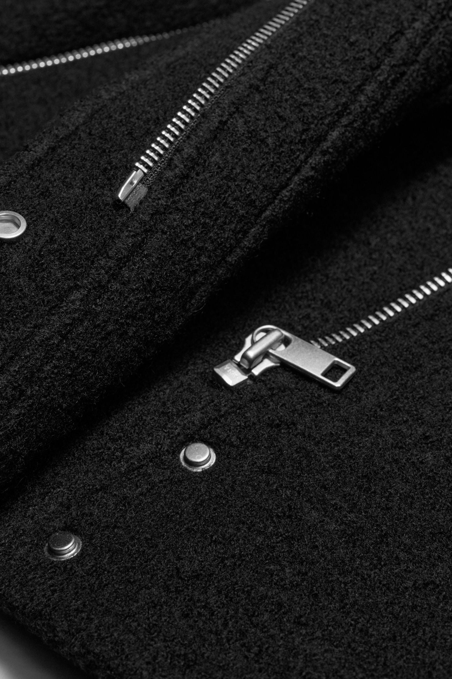 JODIE WOOL BIKER JACKET BLACK 4