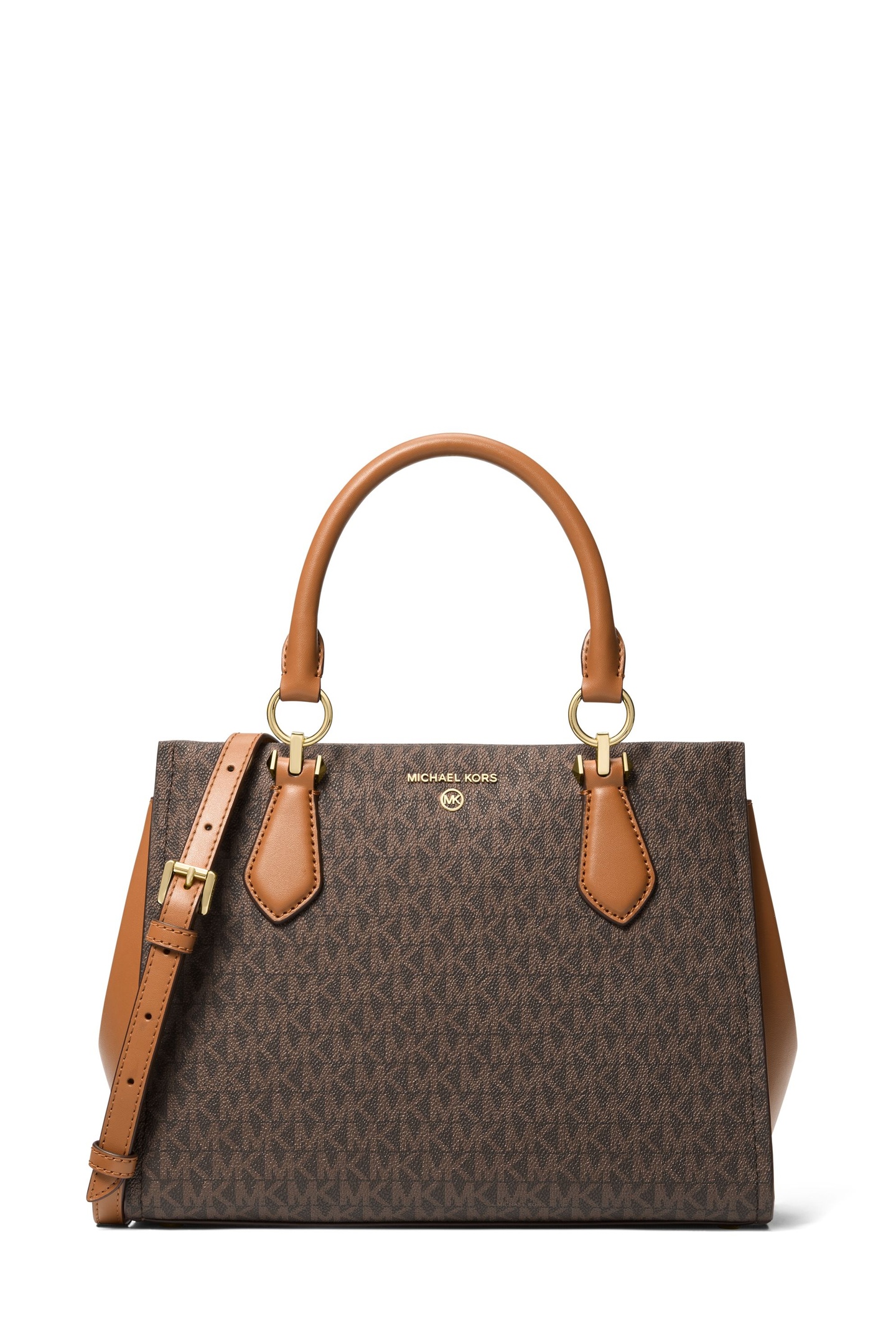 MEDIUM SATCHEL BRN/ACORN 2