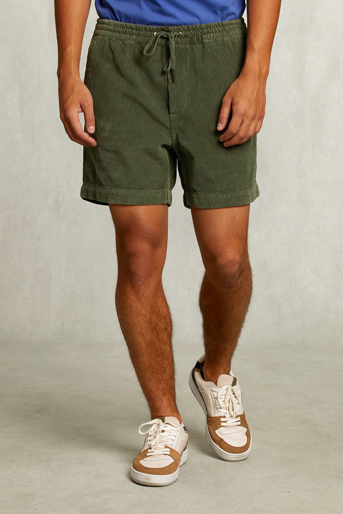 River Woods Fcy Drawstring Waist Short Khaki Maat: 44 | Korte Broeken Outlet | Heren | Bruin