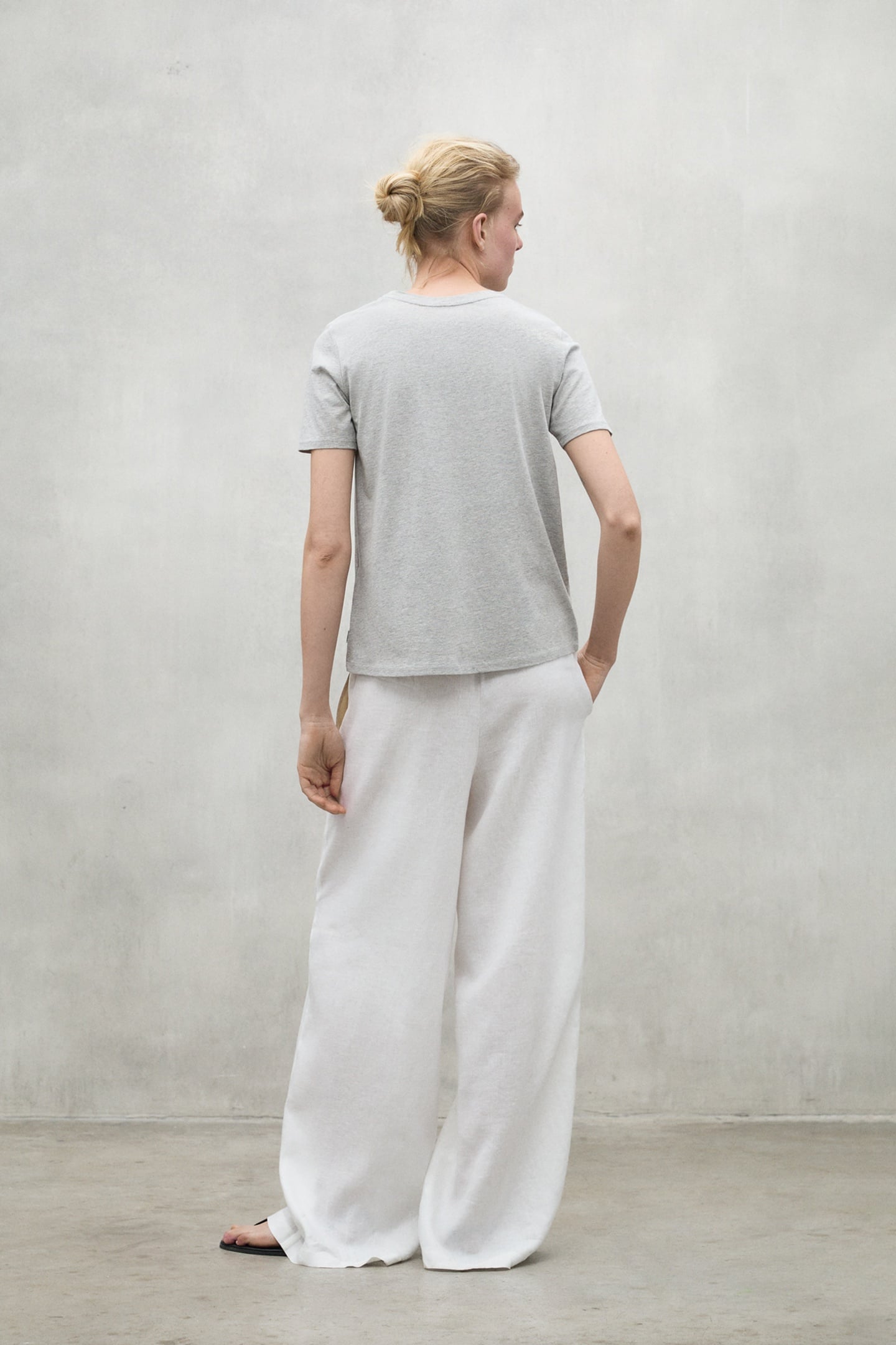 LAKEALF T-SHIRT GREY MELANGE 3