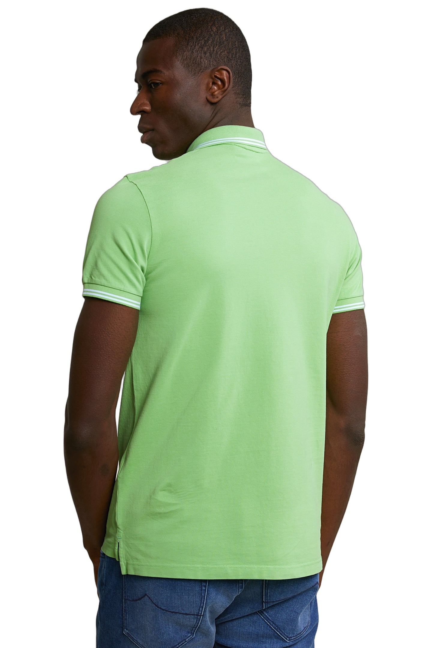 CUSTOM FIT COTTON POLO BREADFRUIT 4