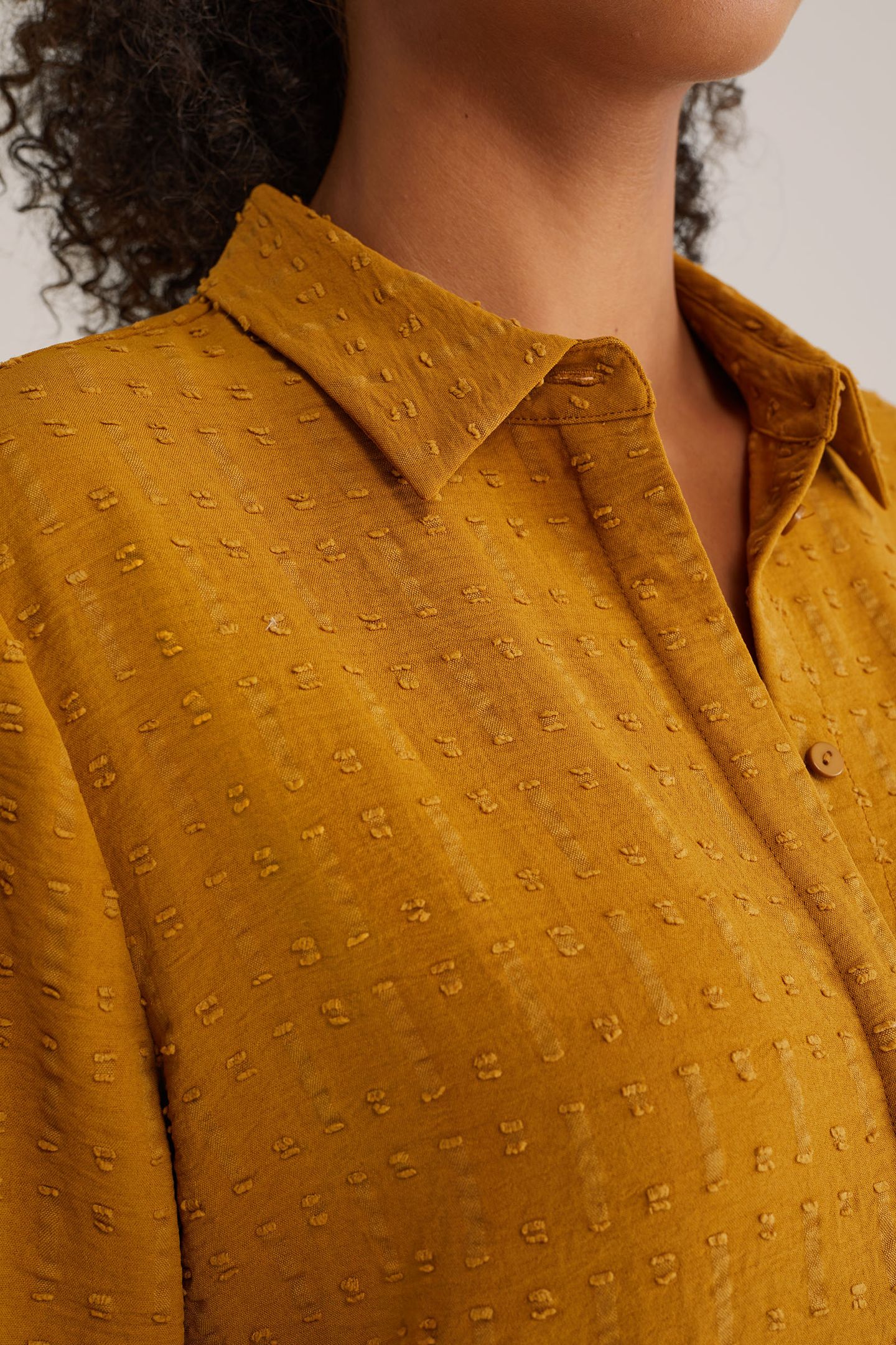 BLOUSE MUSTARD YELLOW 5