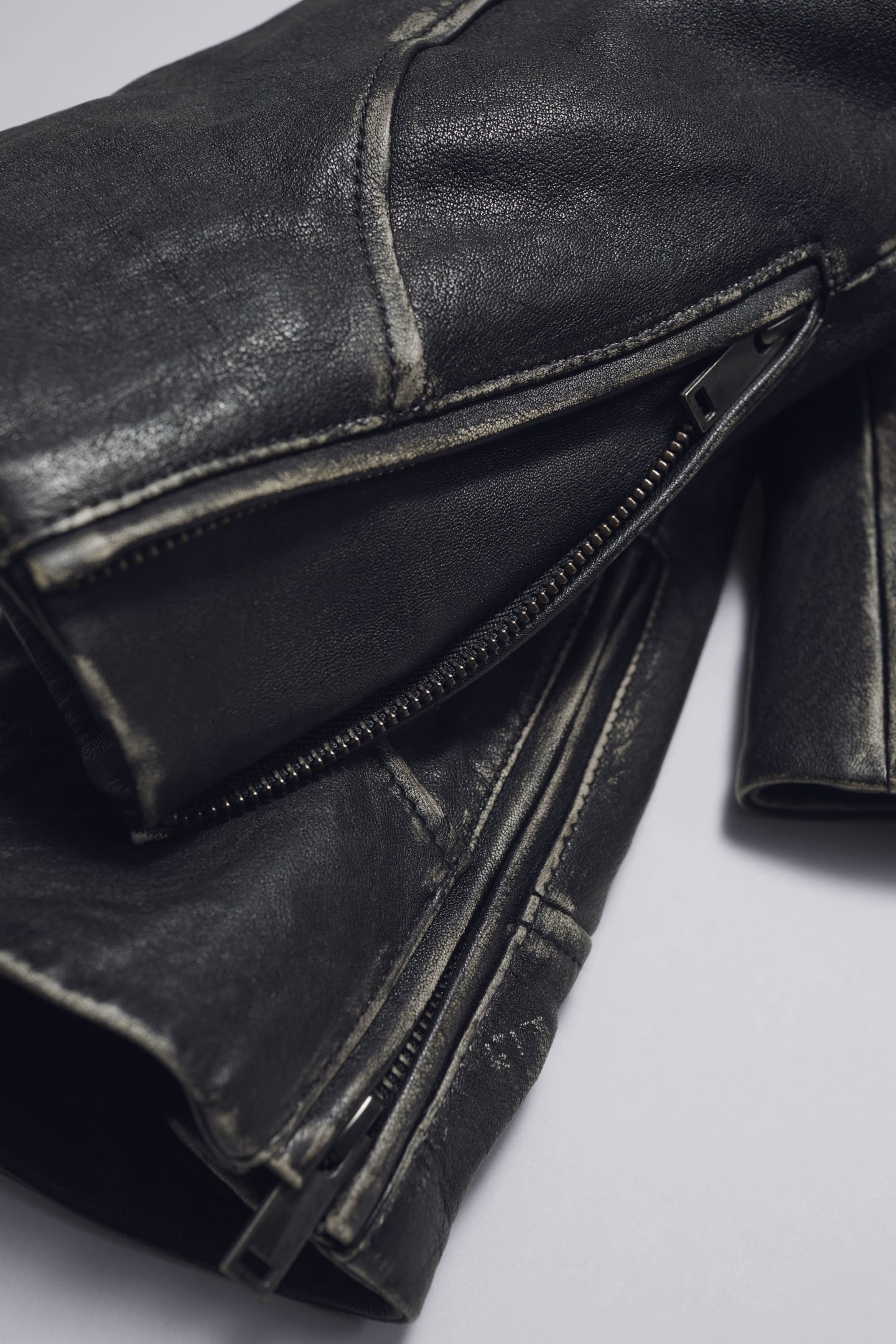 MARIETTE LEATHER JACKET BLACK 4