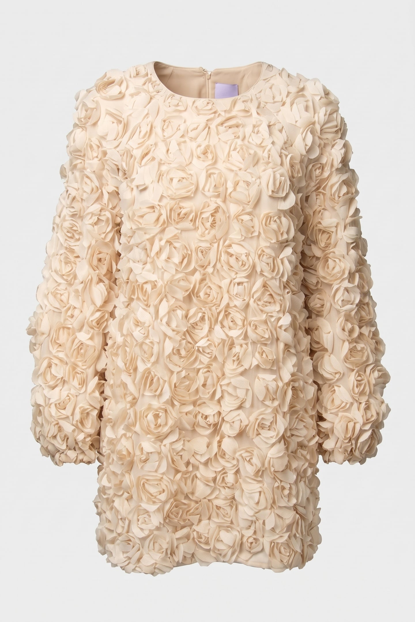 ELINE DRESS PARTY BEIGE 4