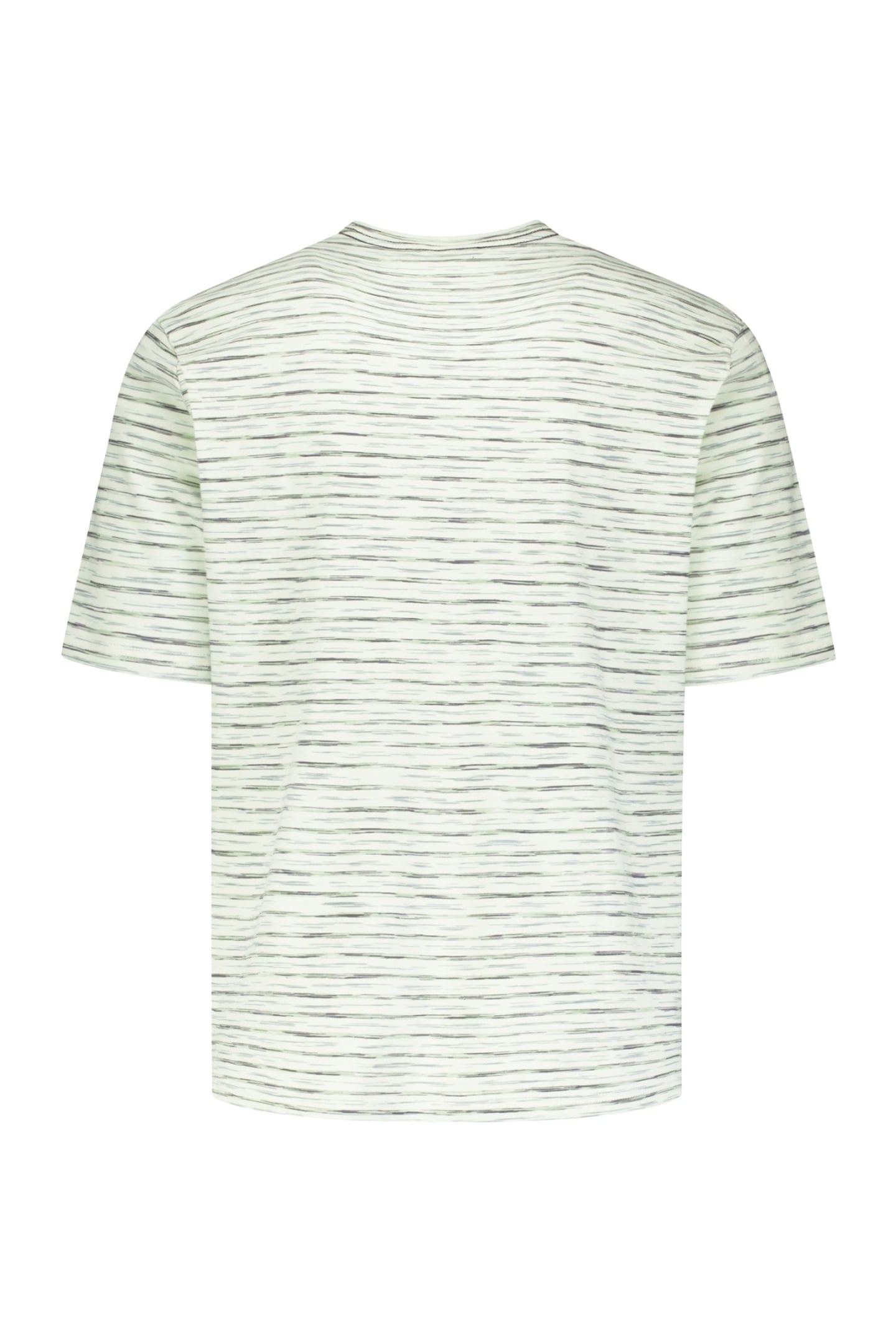 T-SHIRT CREWNECK SPACEDYED GREEN 2