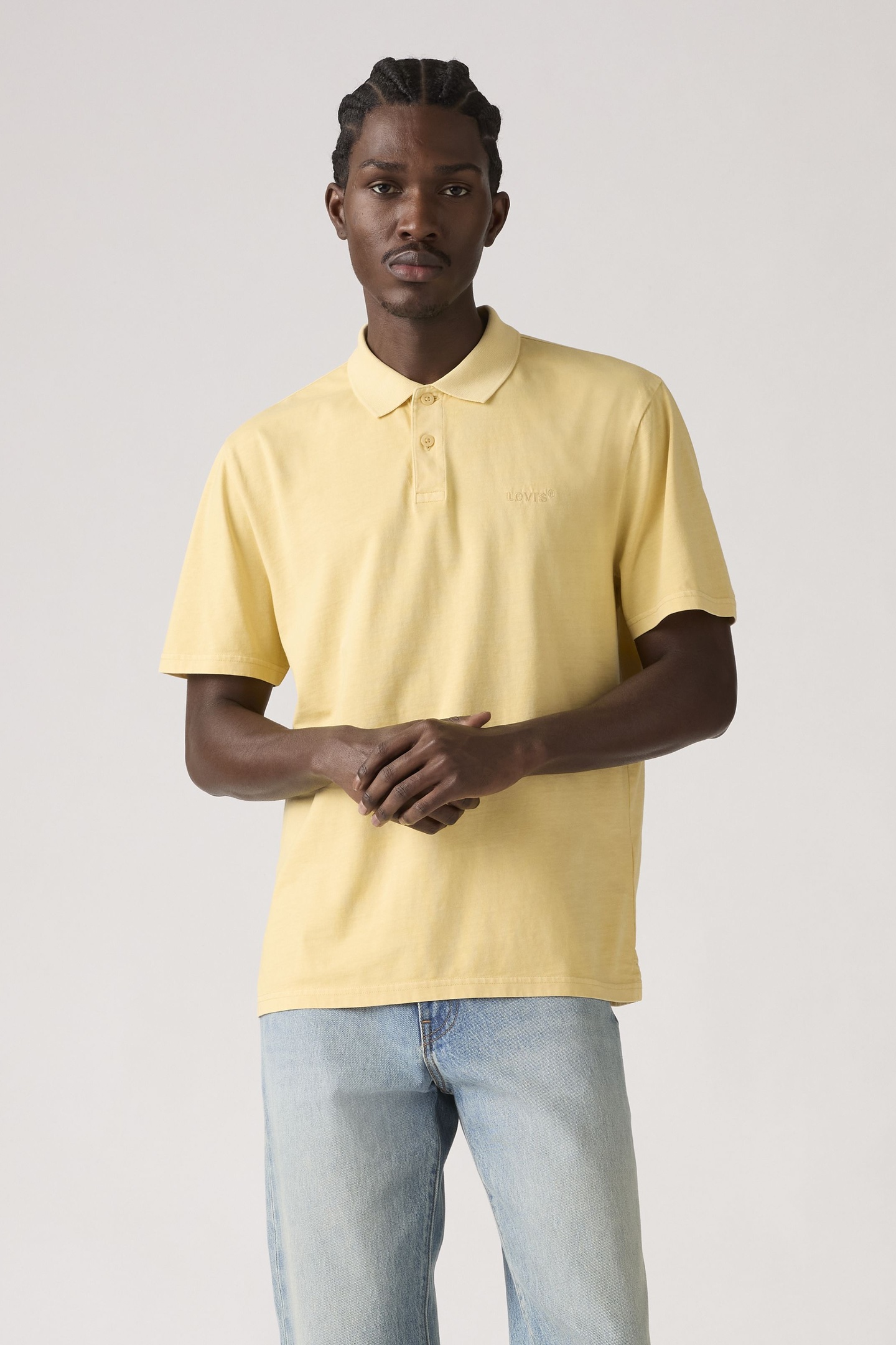 Levi's Authentic Polo Maat: M | Poloshirts Outlet | Heren | Geel