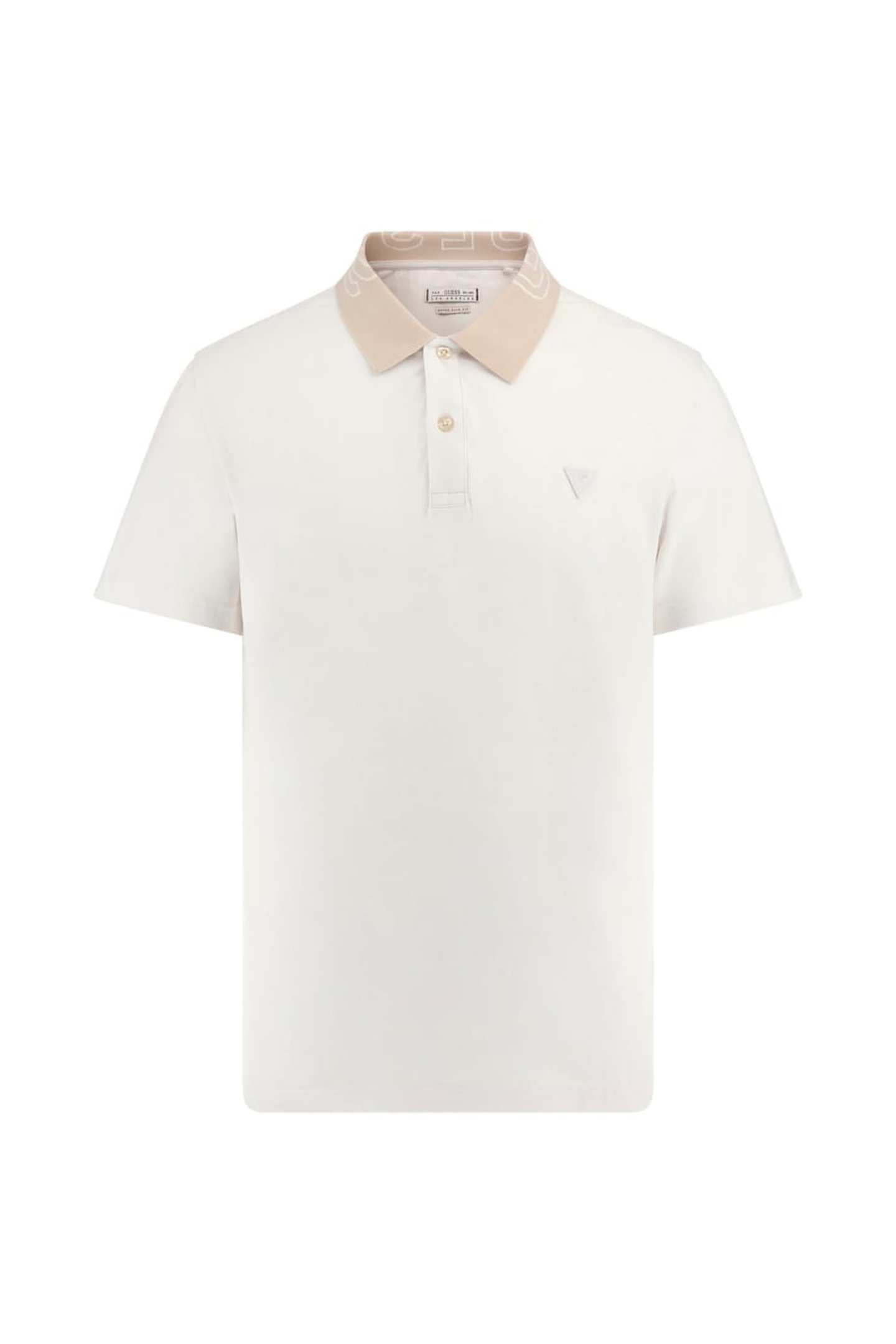 GUESS ECO NOLAN SS POLO PURE WHITE 3