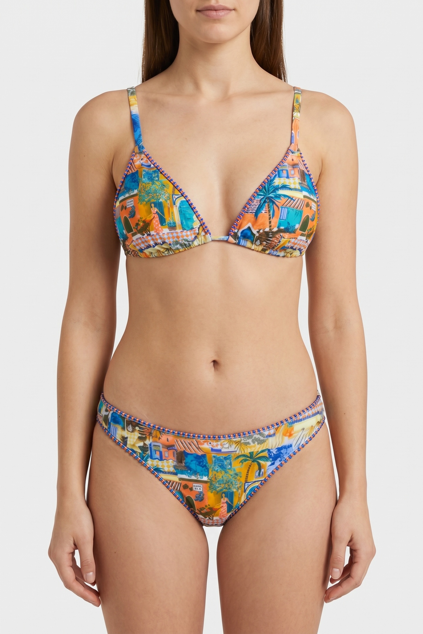Shiwi Bindi Bikini Top  Island Multi Bright  Island Maat: 44 | Bikini's Outlet | Dames