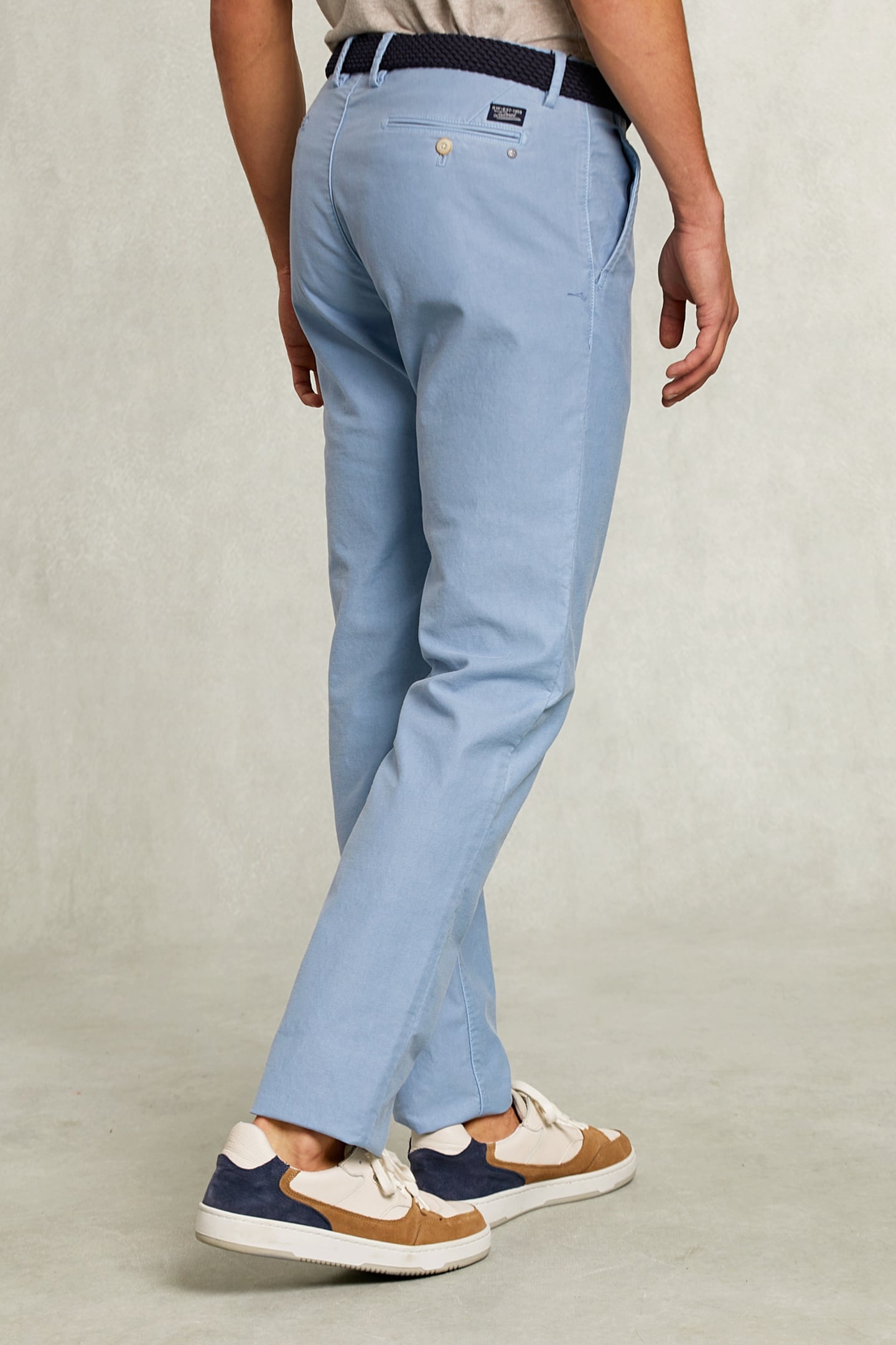 BASIC CHINO SF STRETCH BLUE 3