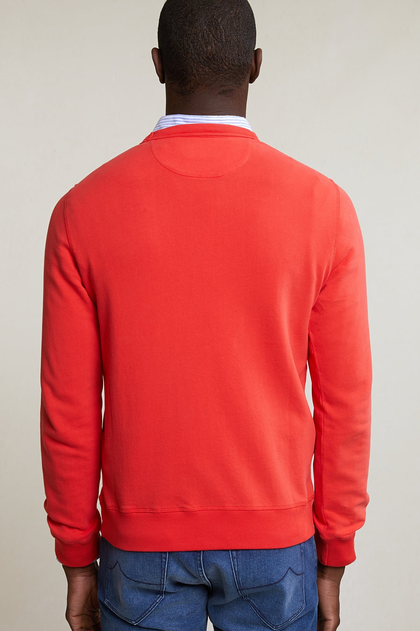 FCY CREW-NK SWT RED 3