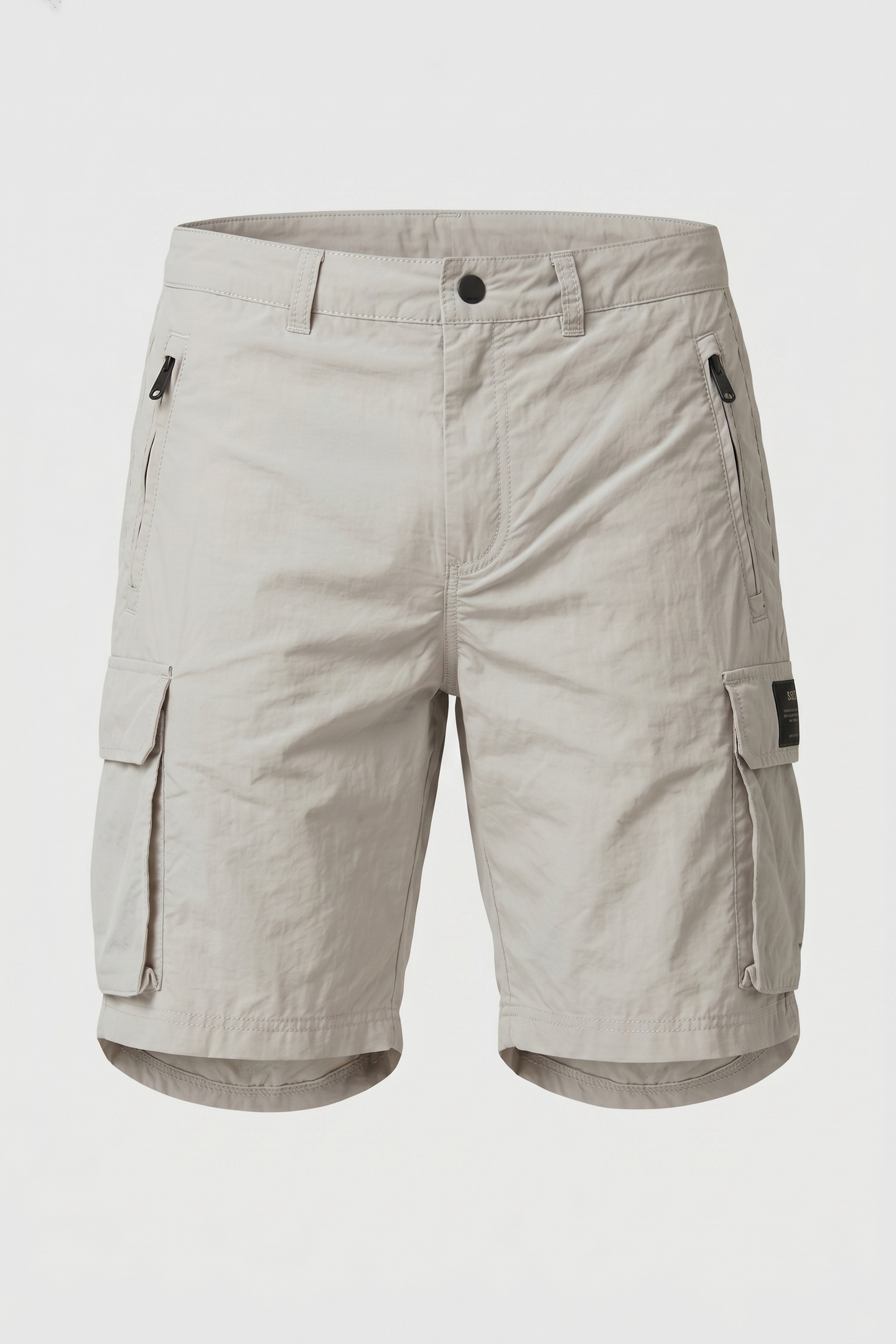 ALISTEALF SHORTS LIGHT GREY 3